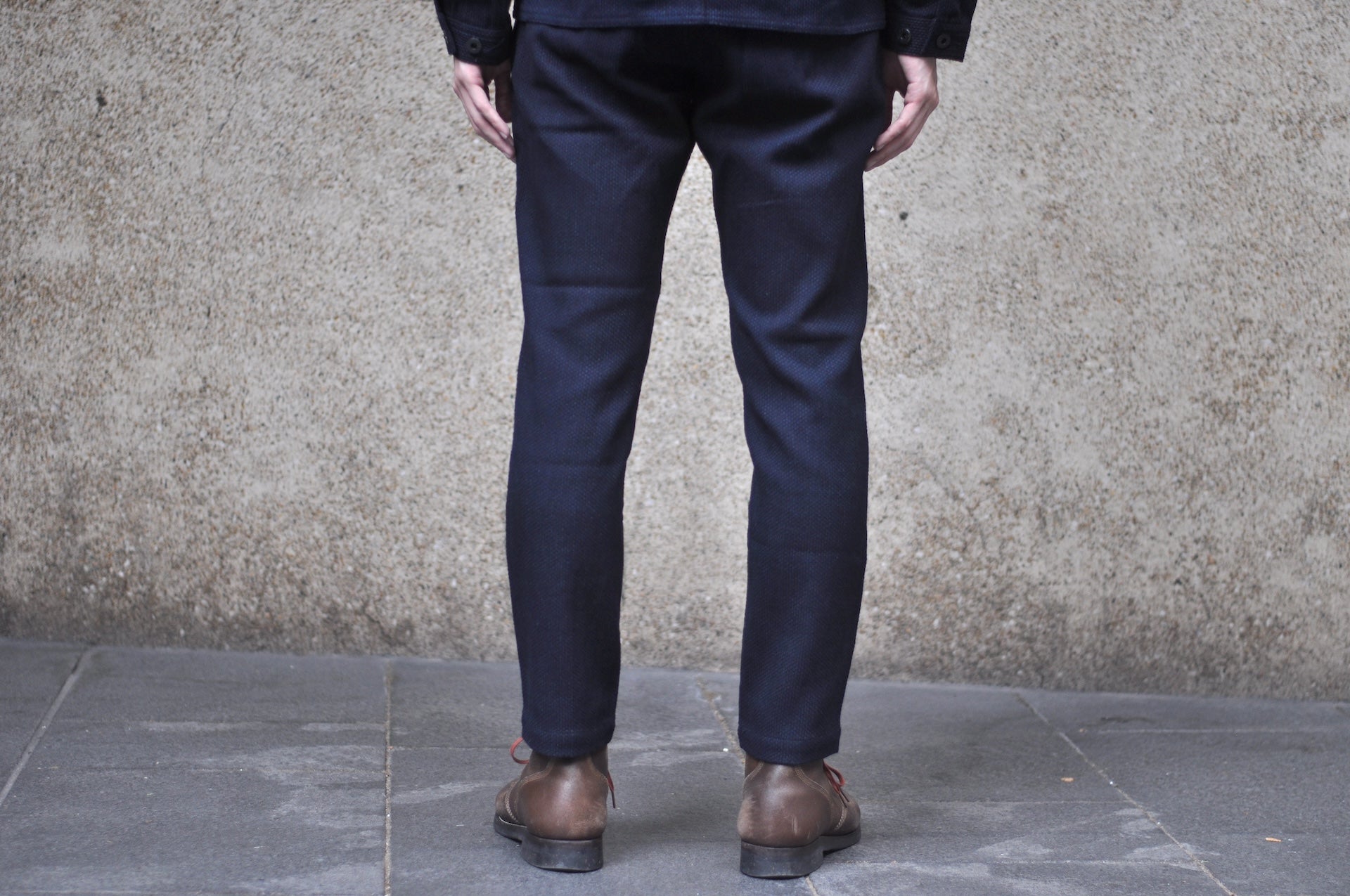 Japan Blue 11oz Grand Indigo Dyed Sashiko Easy Pants