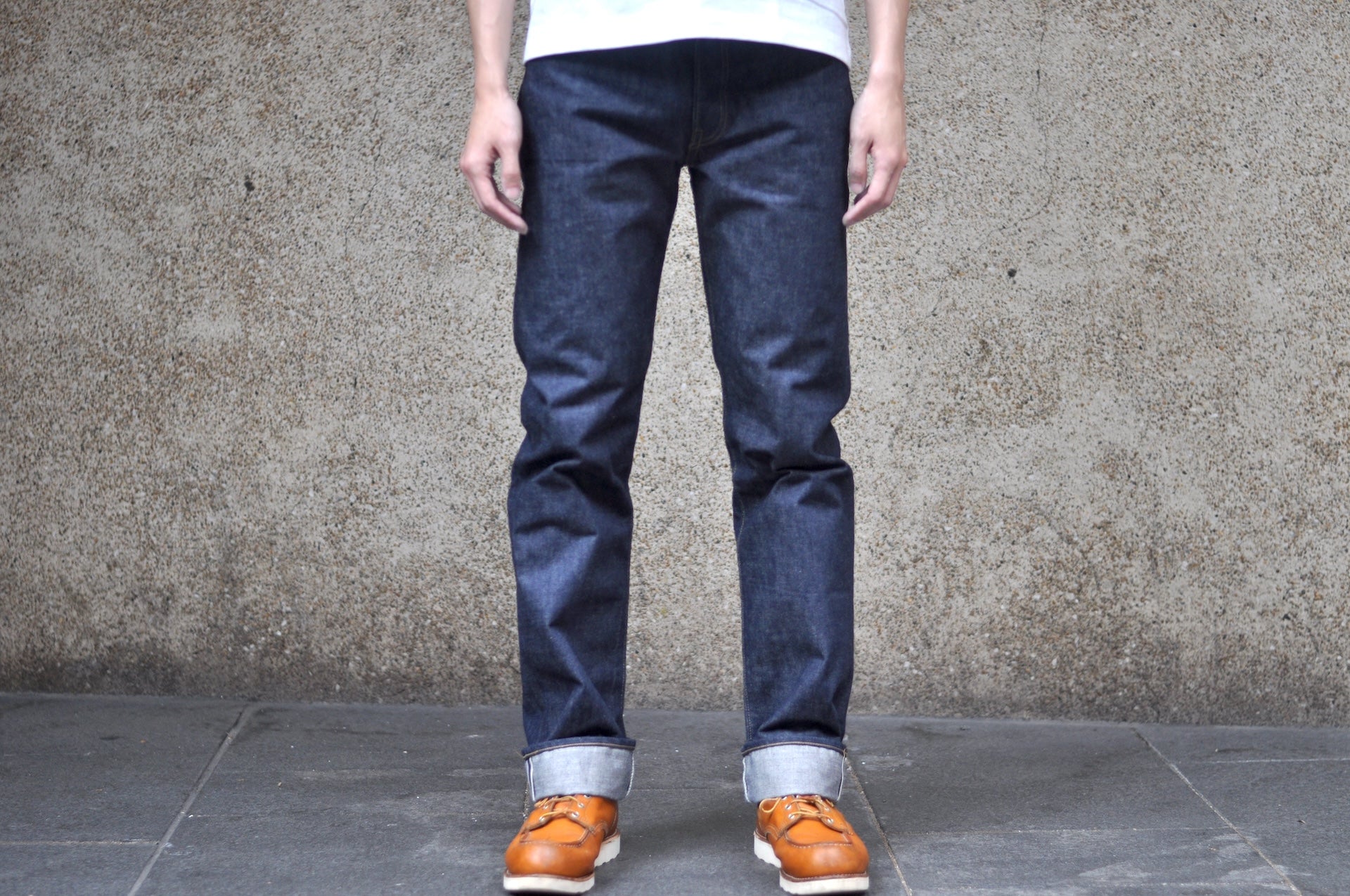 Denime X Warehouse Co. 14.5oz Indigo Dyed 220XX-47 Denim (Regular Straight fit)