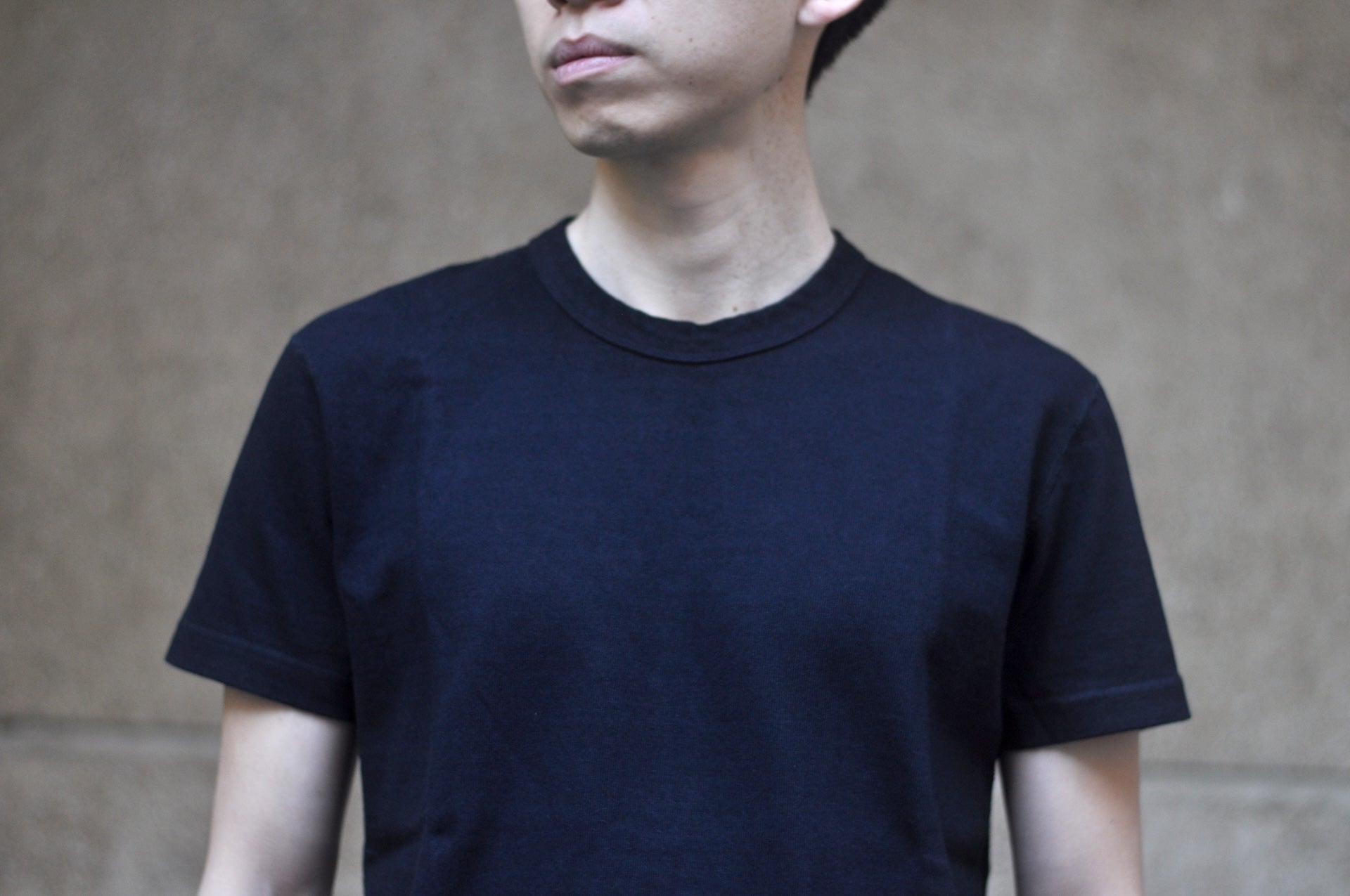 Pure Blue Japan 11oz Heavyweight “Classic Style” S/S Tee (Black Overdyed)