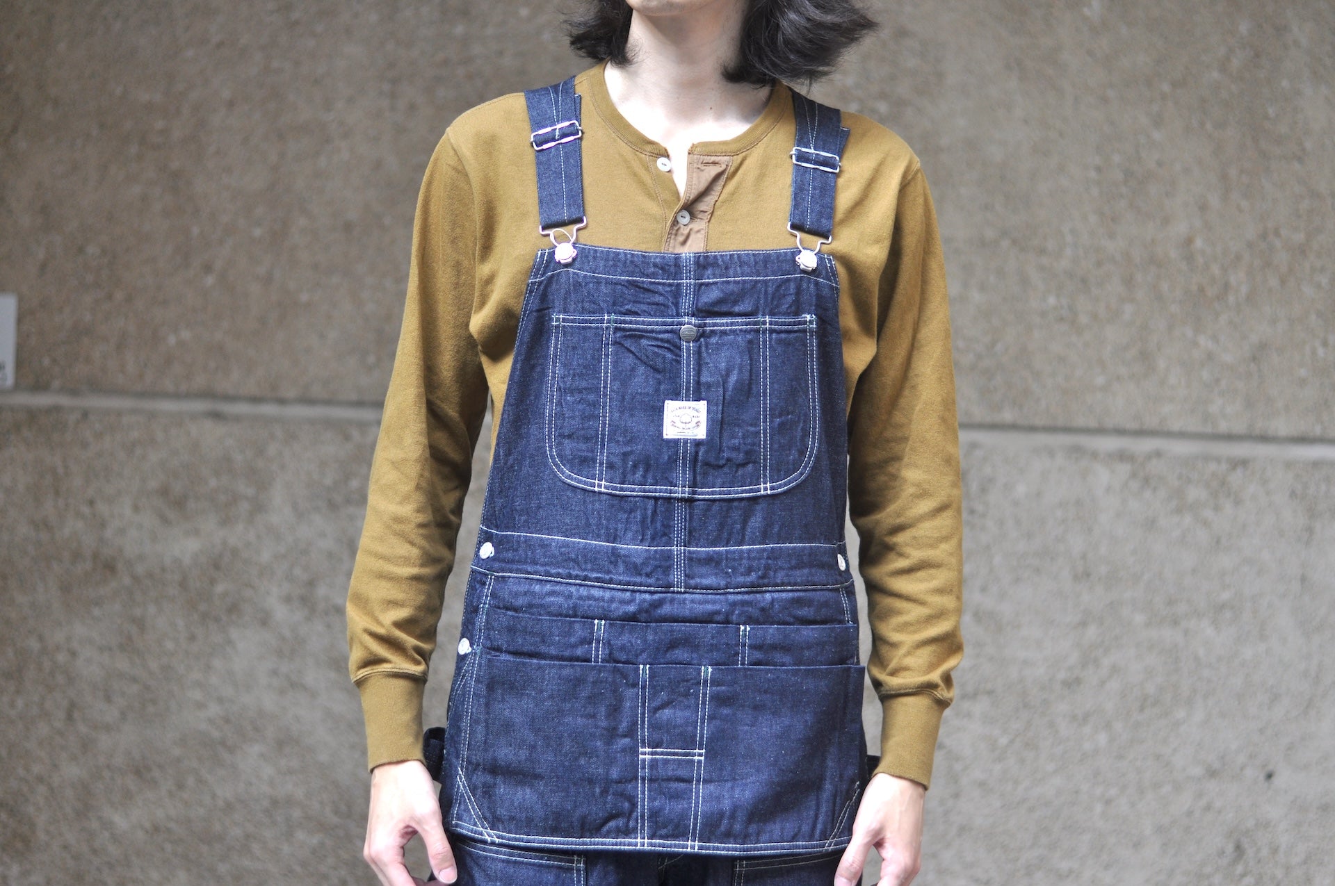 Samurai 10oz Indigo Dyed “Nippon Cotton” 1940s Style Denim Overalls