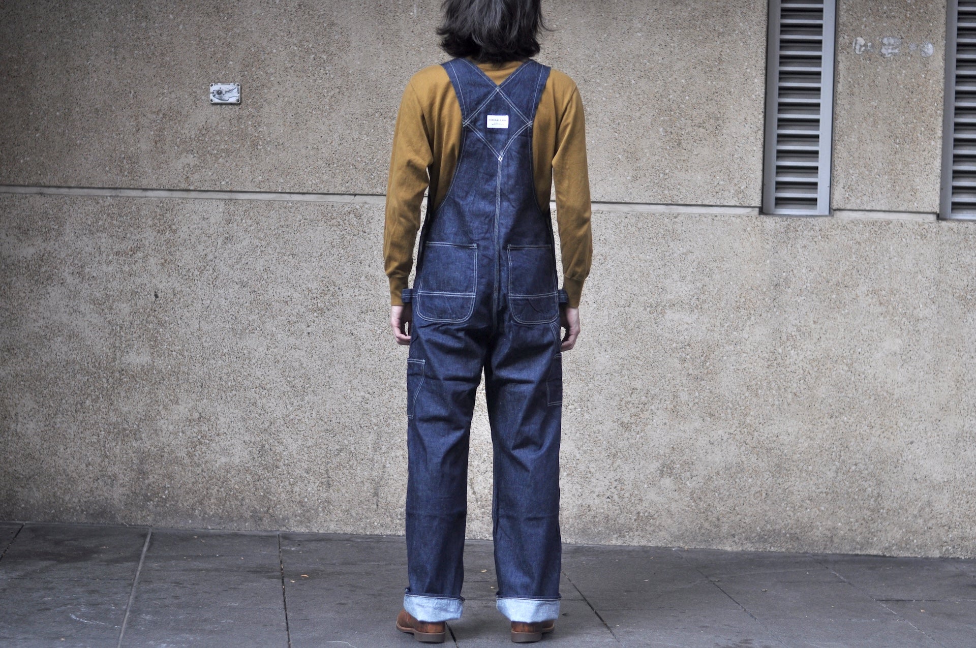 Samurai 10oz Indigo Dyed “Nippon Cotton” 1940s Style Denim Overalls