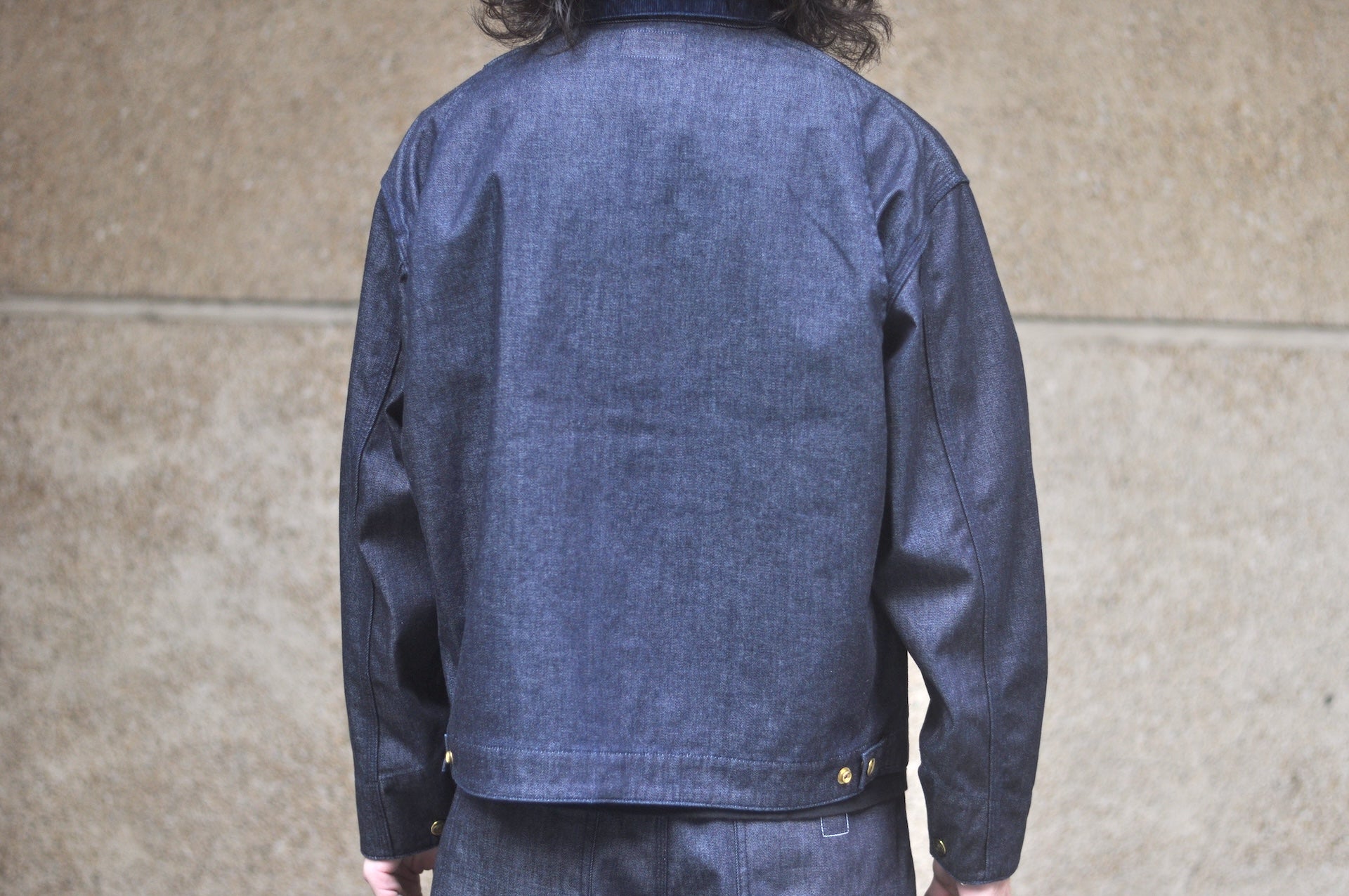 Sugar & Co. “Rain-Guard” Denim Utility Jacket (Indigo)