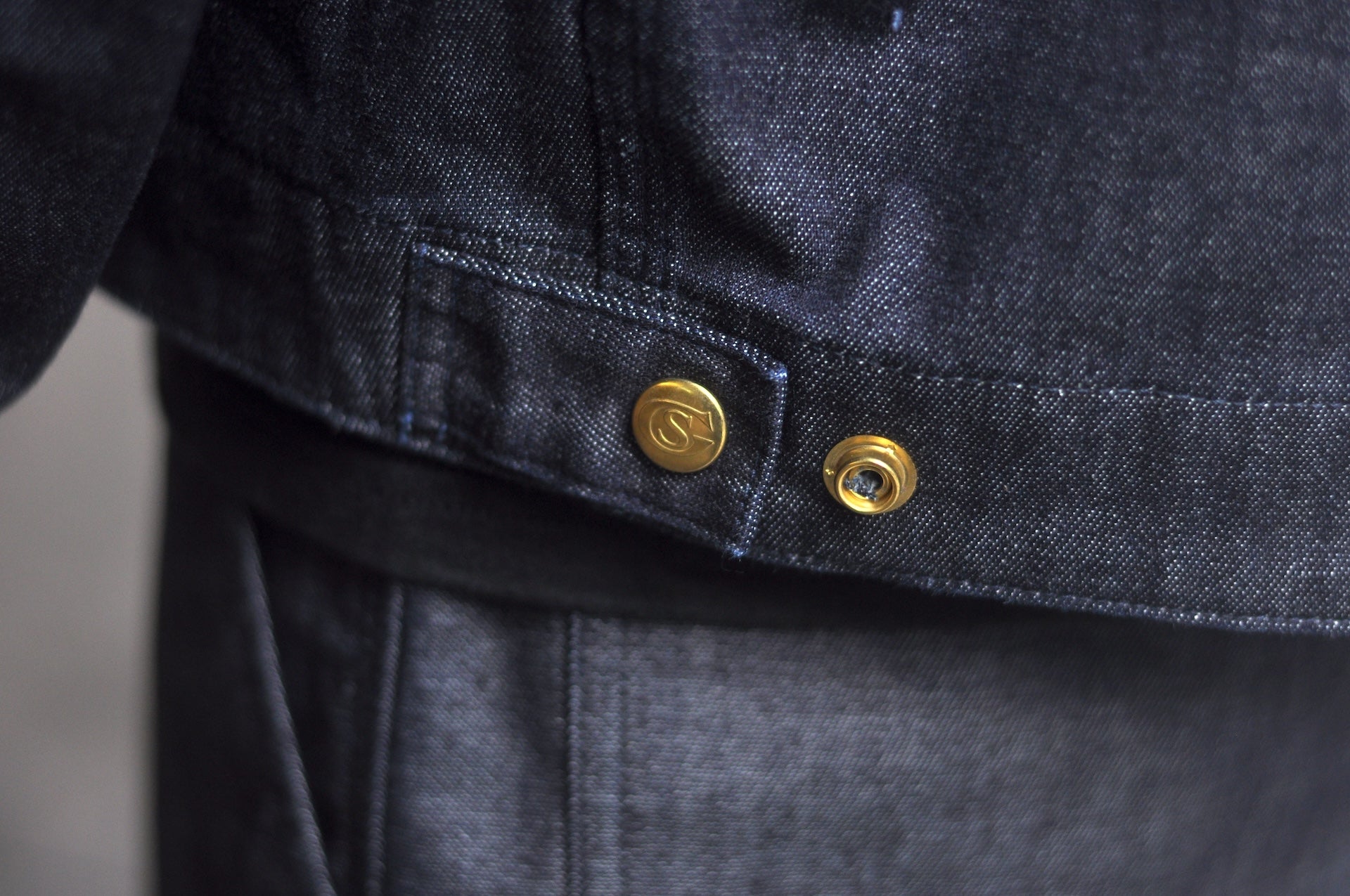 Sugar & Co. “Rain-Guard” Denim Utility Jacket (Indigo)