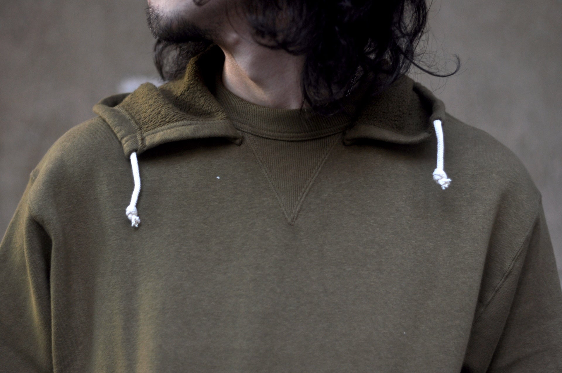 Dubble Works 11oz "After Hood" Loopwheeled Pull Over (Khaki)