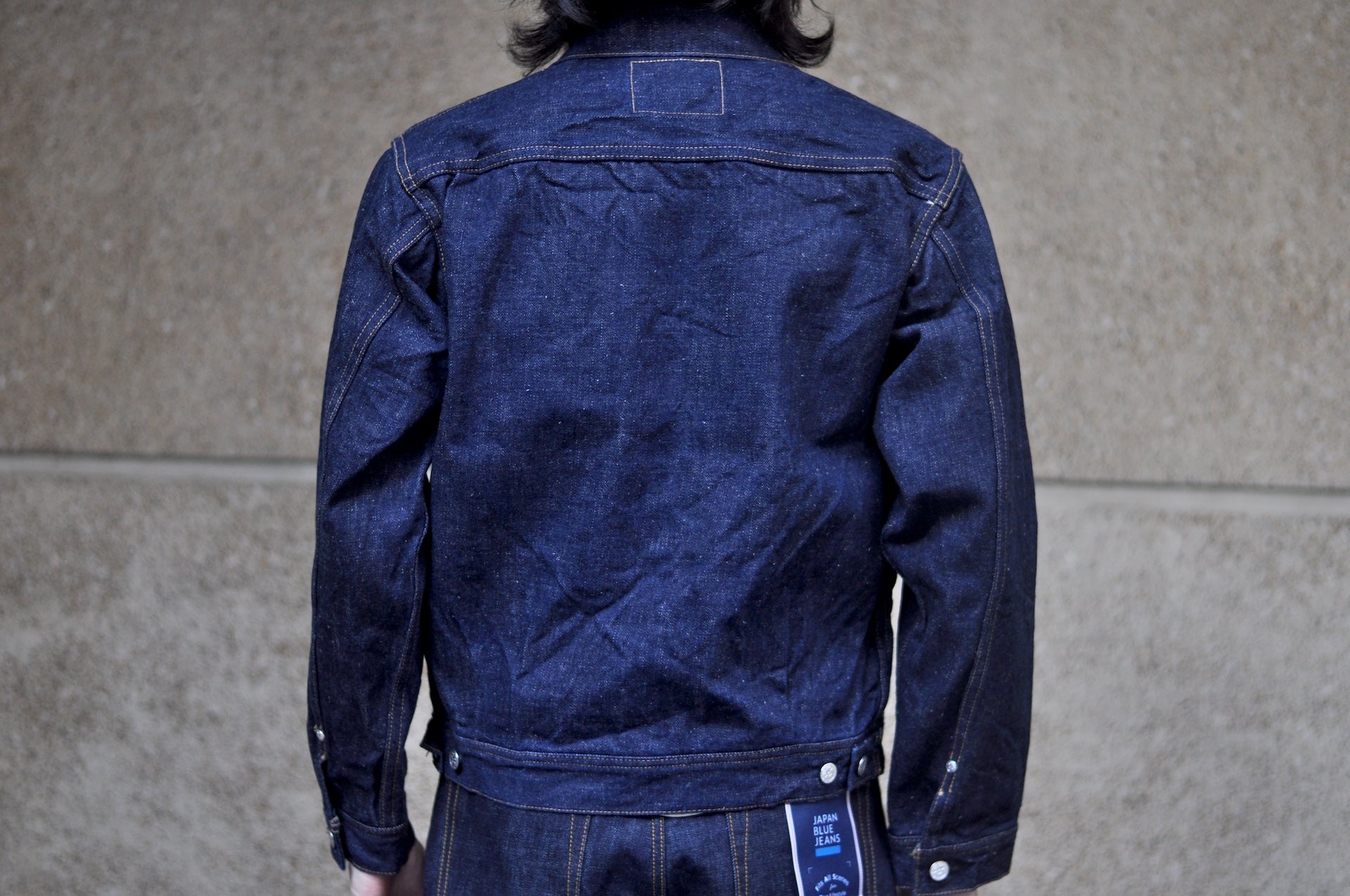 Samurai 18oz “Indigo Sakura Plus” Denim Rider Jacket
