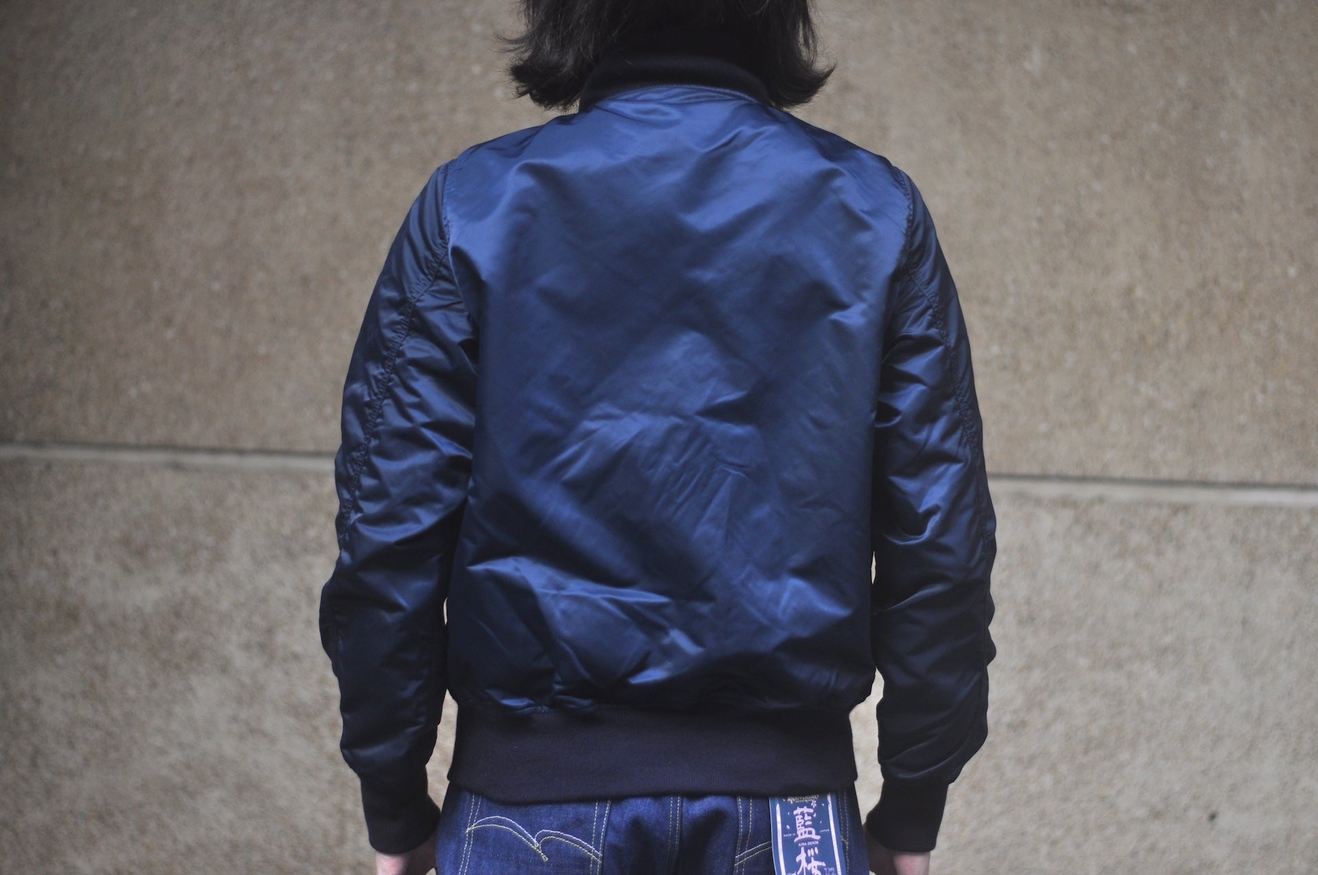Iron Heart “All-Season” L-2B Nylon Jacket (Navy)