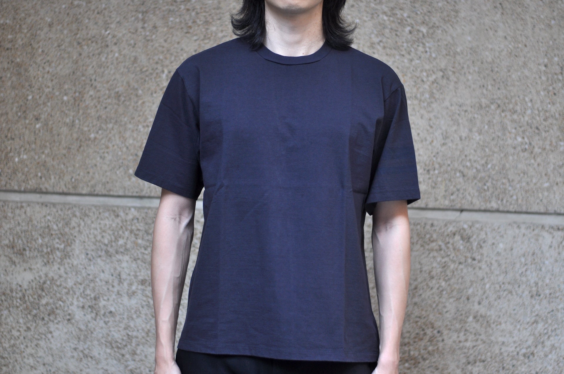 MOMOTARO JEANS 8.5oz "Going To Battle" S/S Tee (Navy)