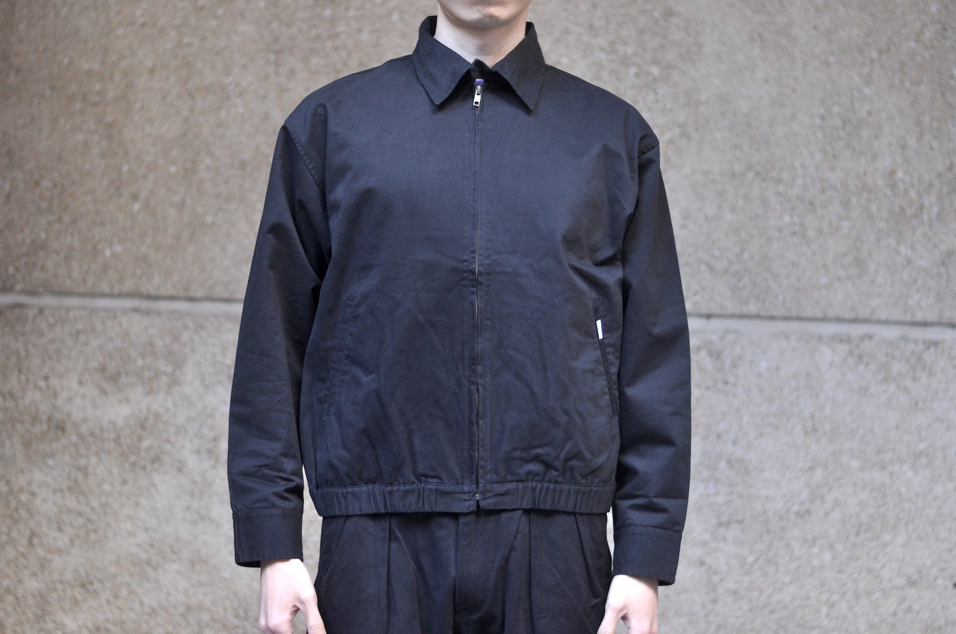 Sugar & Co. “Ivy Lecturer” Moleskin Swing Top Jacket (Black)