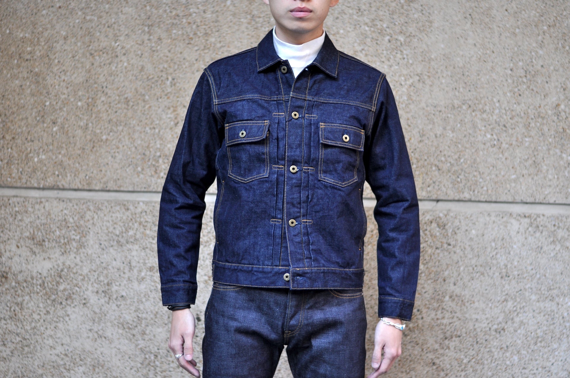 Japan blue denim jacket best sale