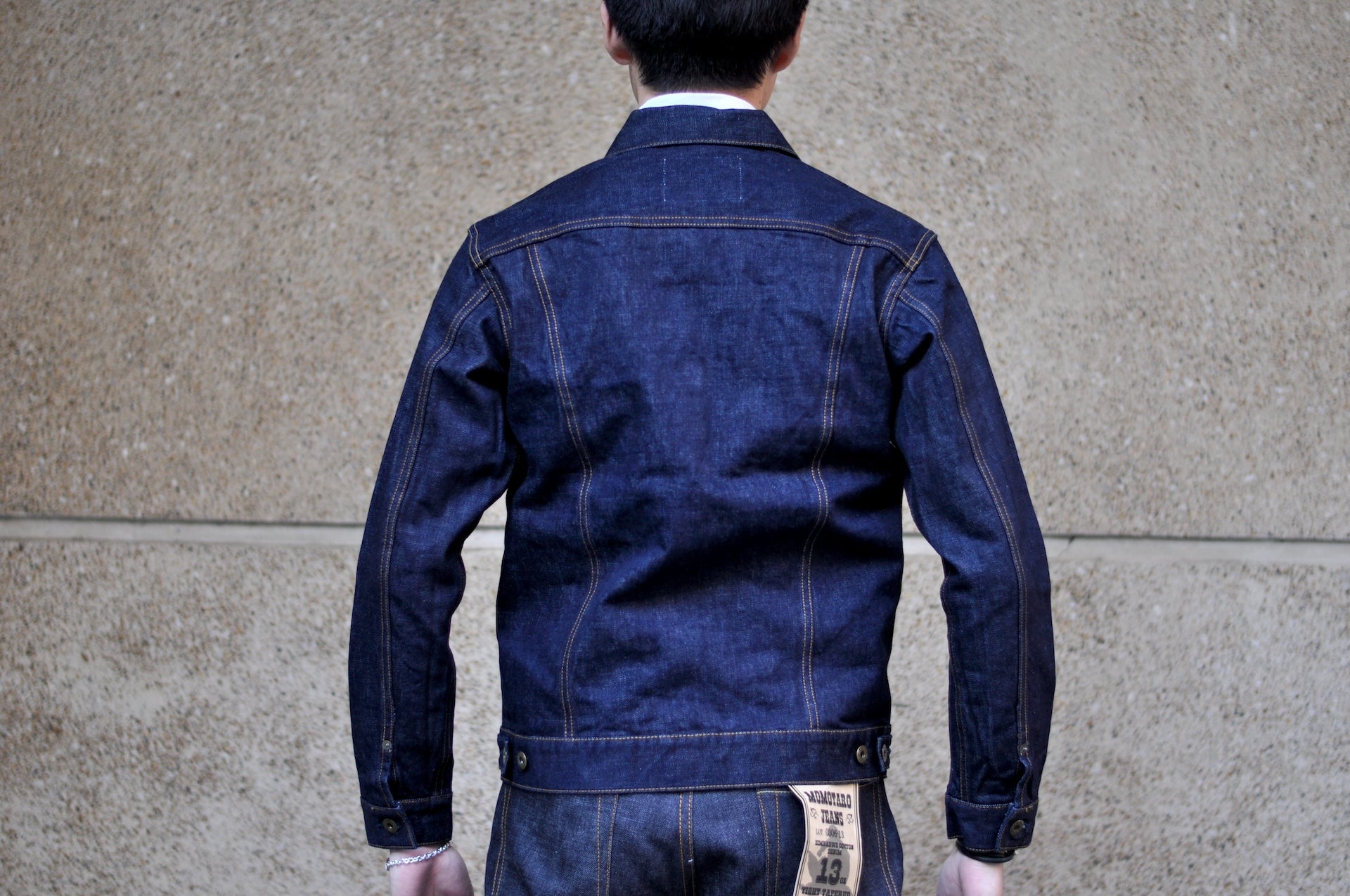 Japan Blue 14.8oz Modified Type 2 Indigo Dyed Denim Jacket