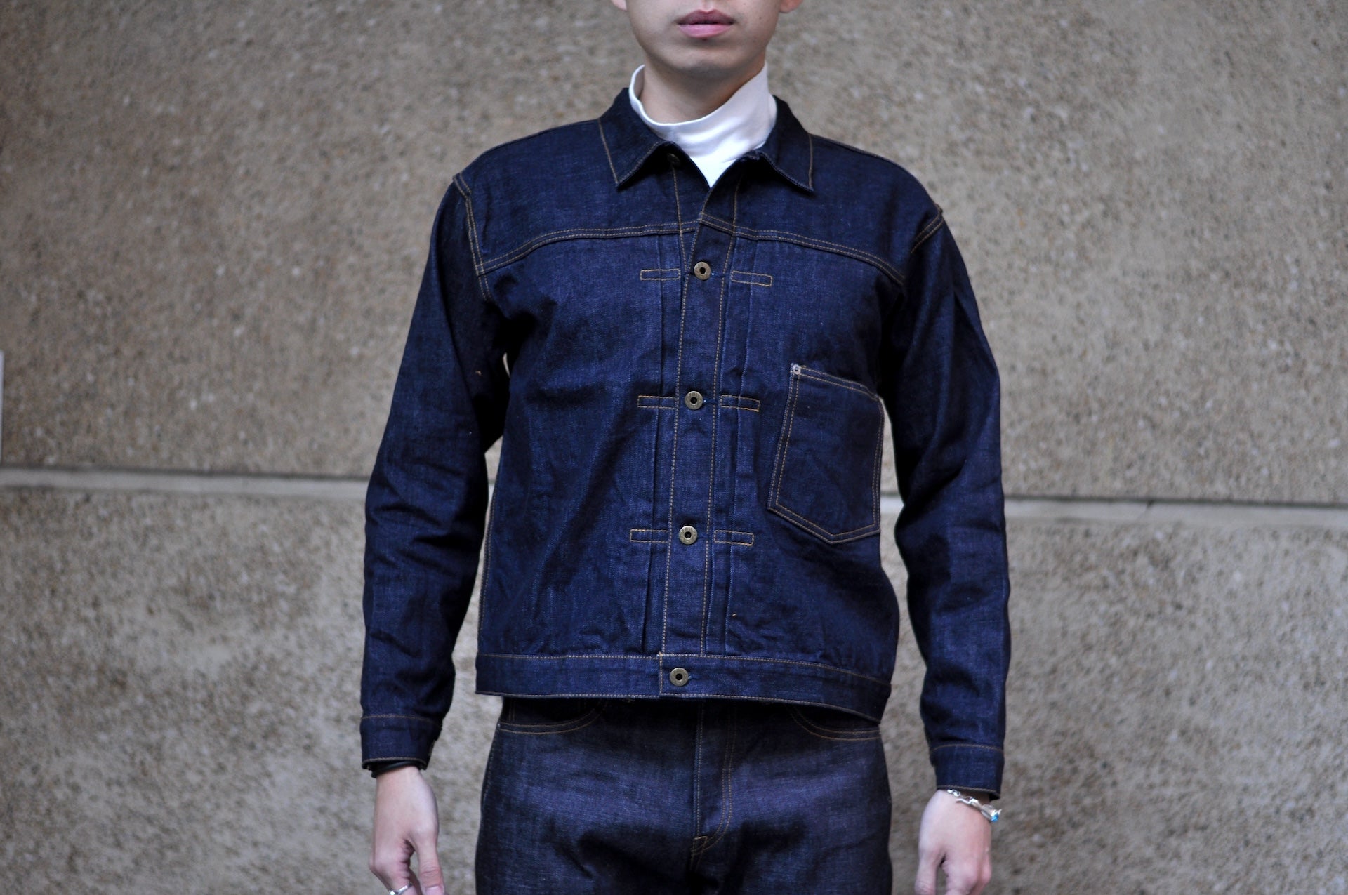 Japan Blue 14.8oz WWII Indigo Dyed Denim Jacket