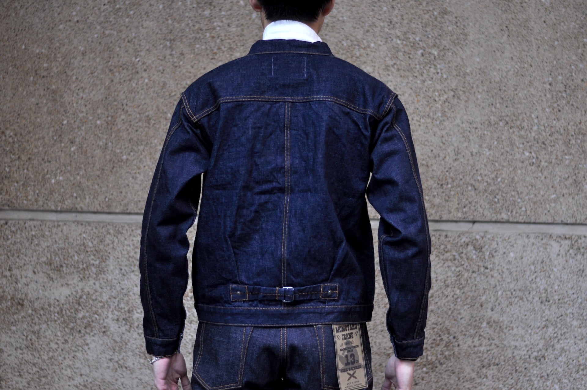 Japan Blue 14.8oz WWII Indigo Dyed Denim Jacket