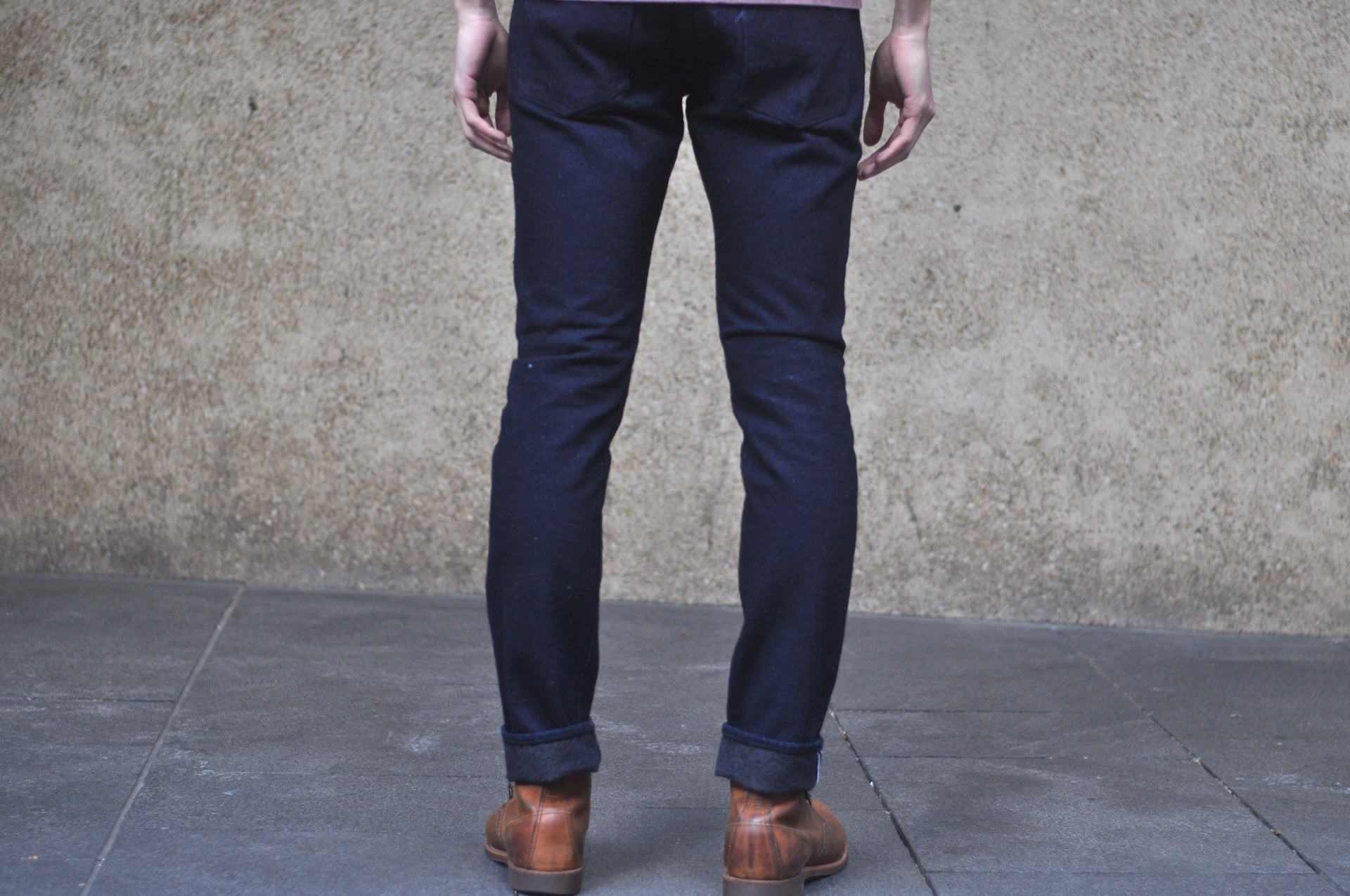Pure Blue Japan 16oz DNP-013-IDSM “Indigo-Sumi” Double Nep Denim (Slim Tapered fit)