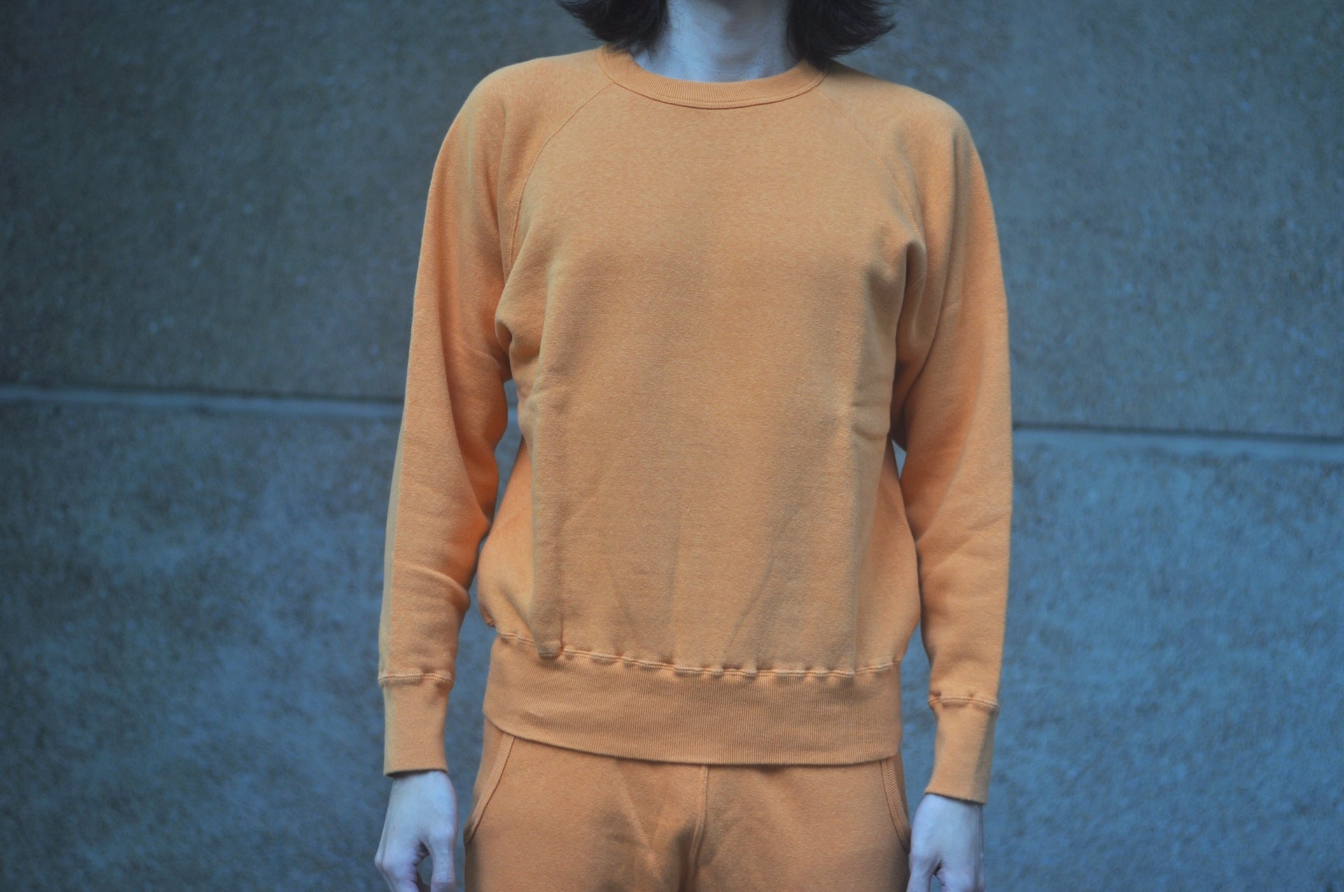 Dubble Works 11oz "Raglan Style" Loopwheeled Sweatshirt (Orange)