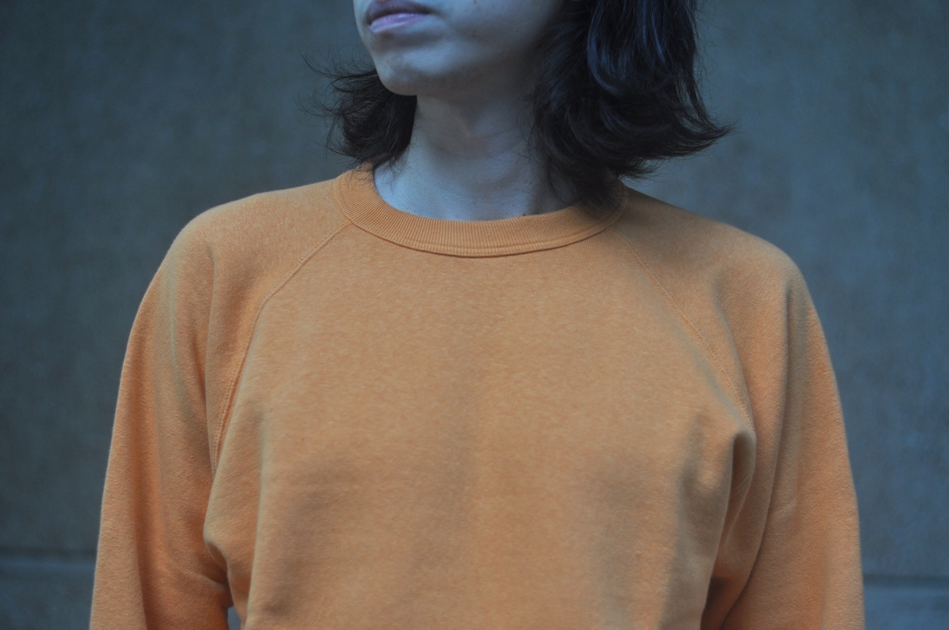 Dubble Works 11oz "Raglan Style" Loopwheeled Sweatshirt (Orange)