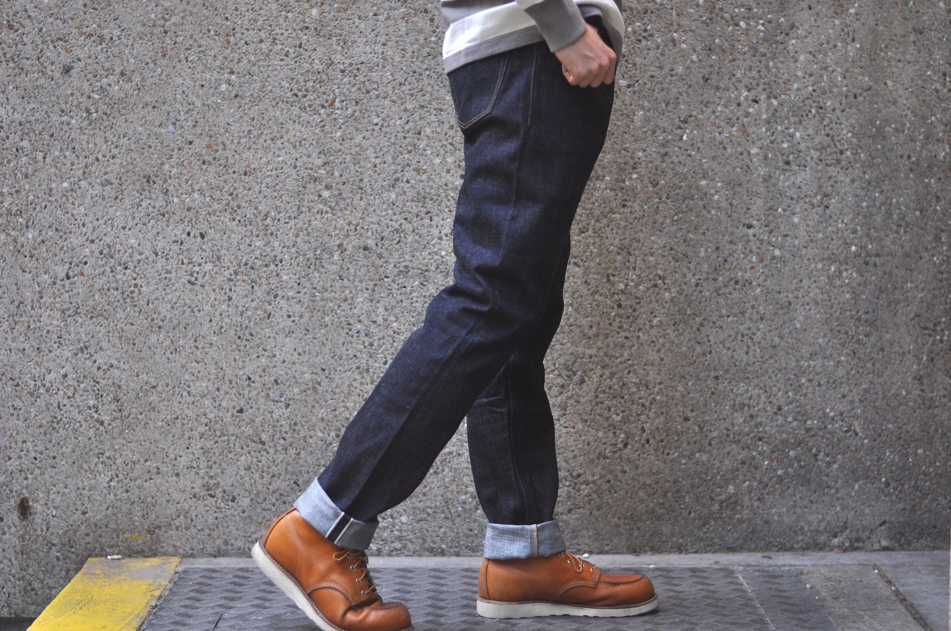 Japan Blue 17oz J1327 'Circle' Denim (Straight Tapered Fit)