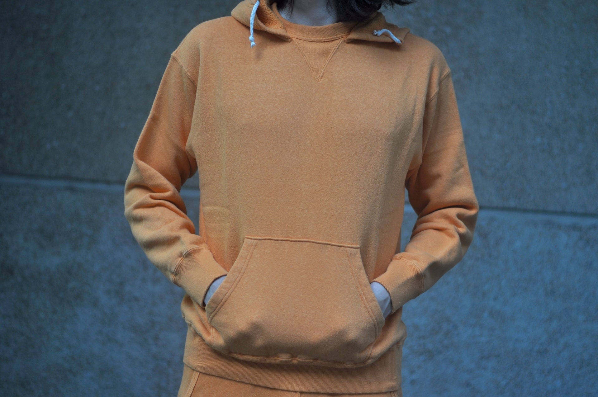 Dubble Works 11oz "After Hood" Loopwheeled Pull Over (Orange)