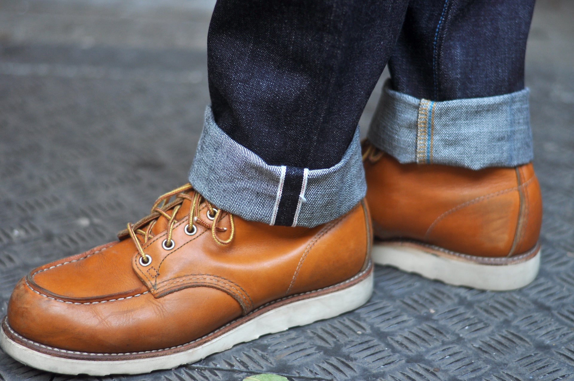 Japan Blue 17oz J1327 'Circle' Denim (Straight Tapered Fit)