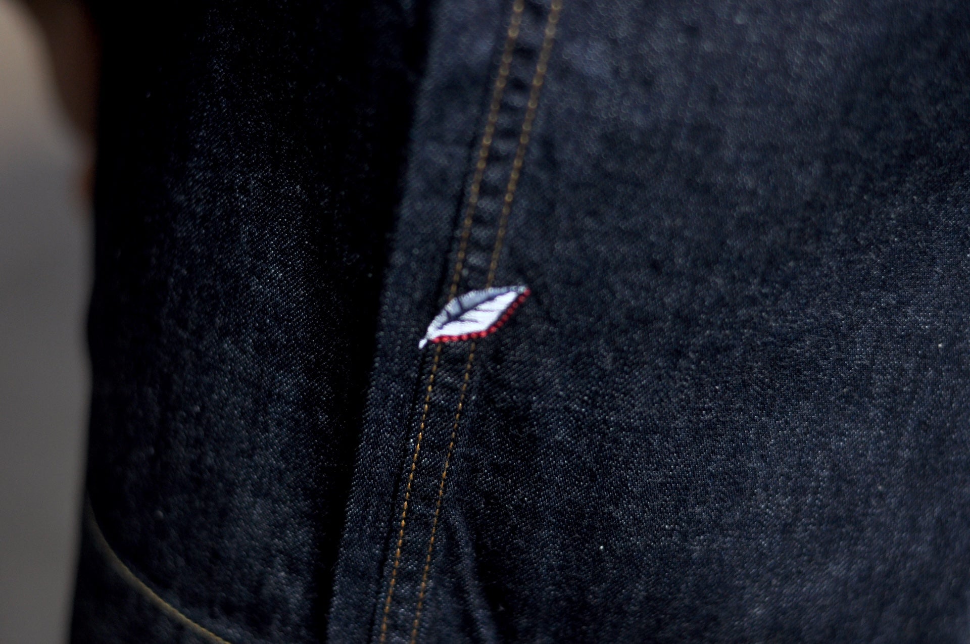Pure Blue Japan 8oz Weapon Denim Haori Jacket (Grand Indigo)