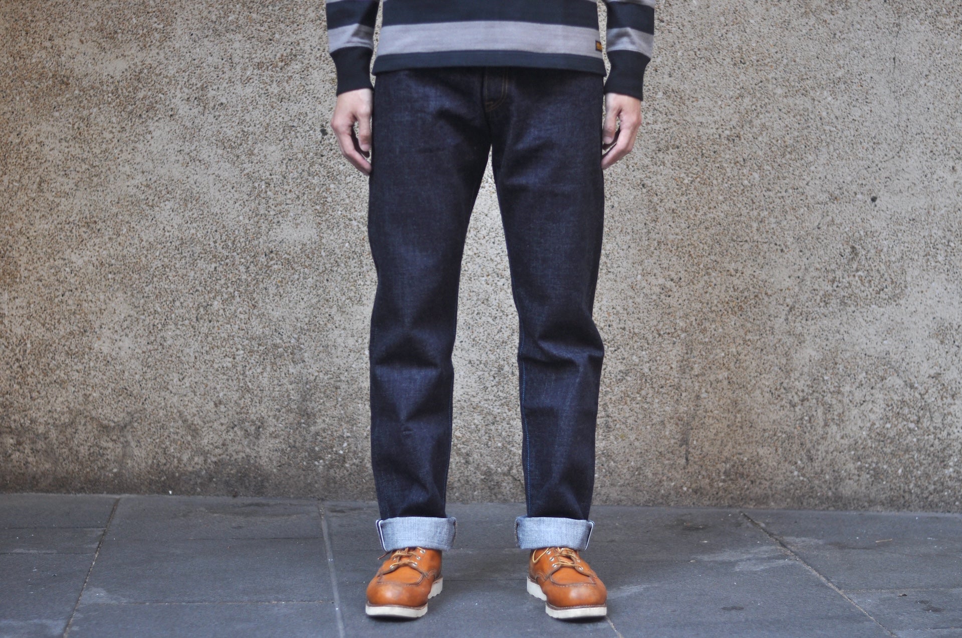 Japan Blue 17oz J1427 'Circle' Denim (Classic Straight Fit)