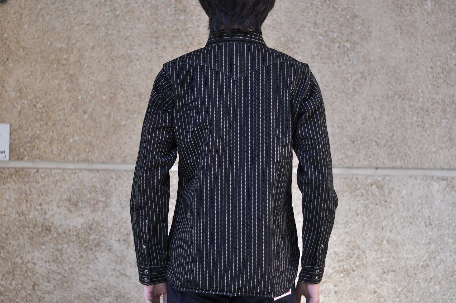 Iron Heart 12oz Wabash Western Shirt (Black)