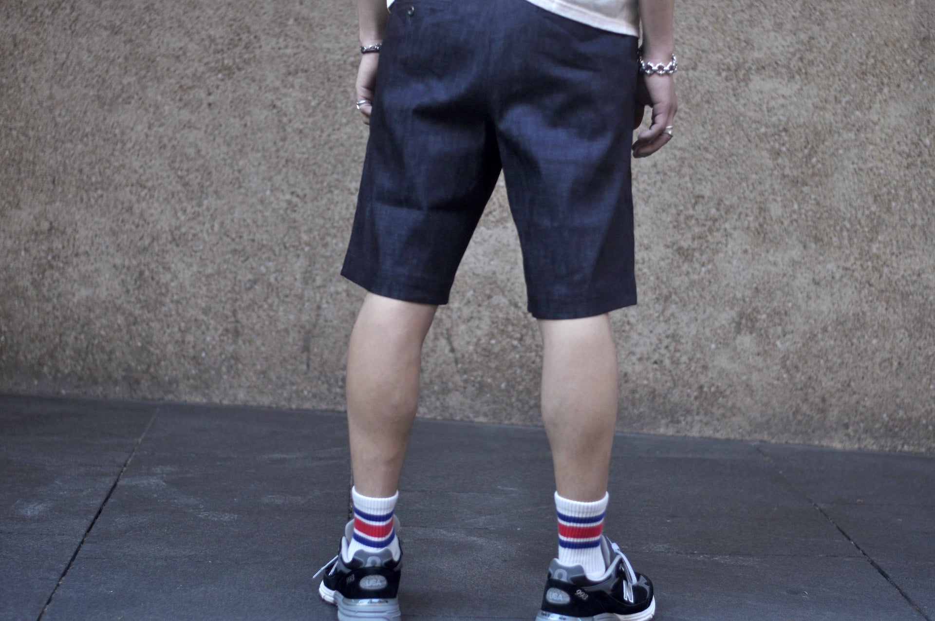 MOMOTARO JEANS 8oz “Tokuno Blue” Indigo Classic Denim Shorts