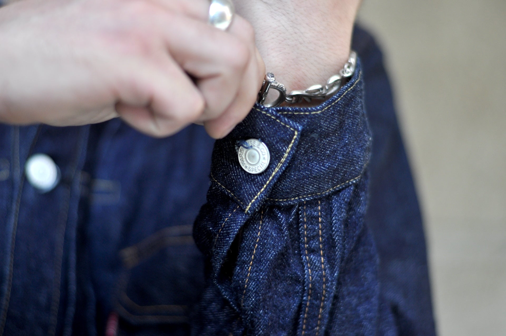 Warehouse Co. 13.5oz "Duck Digger" T-Back Style Type 1 Denim Jacket