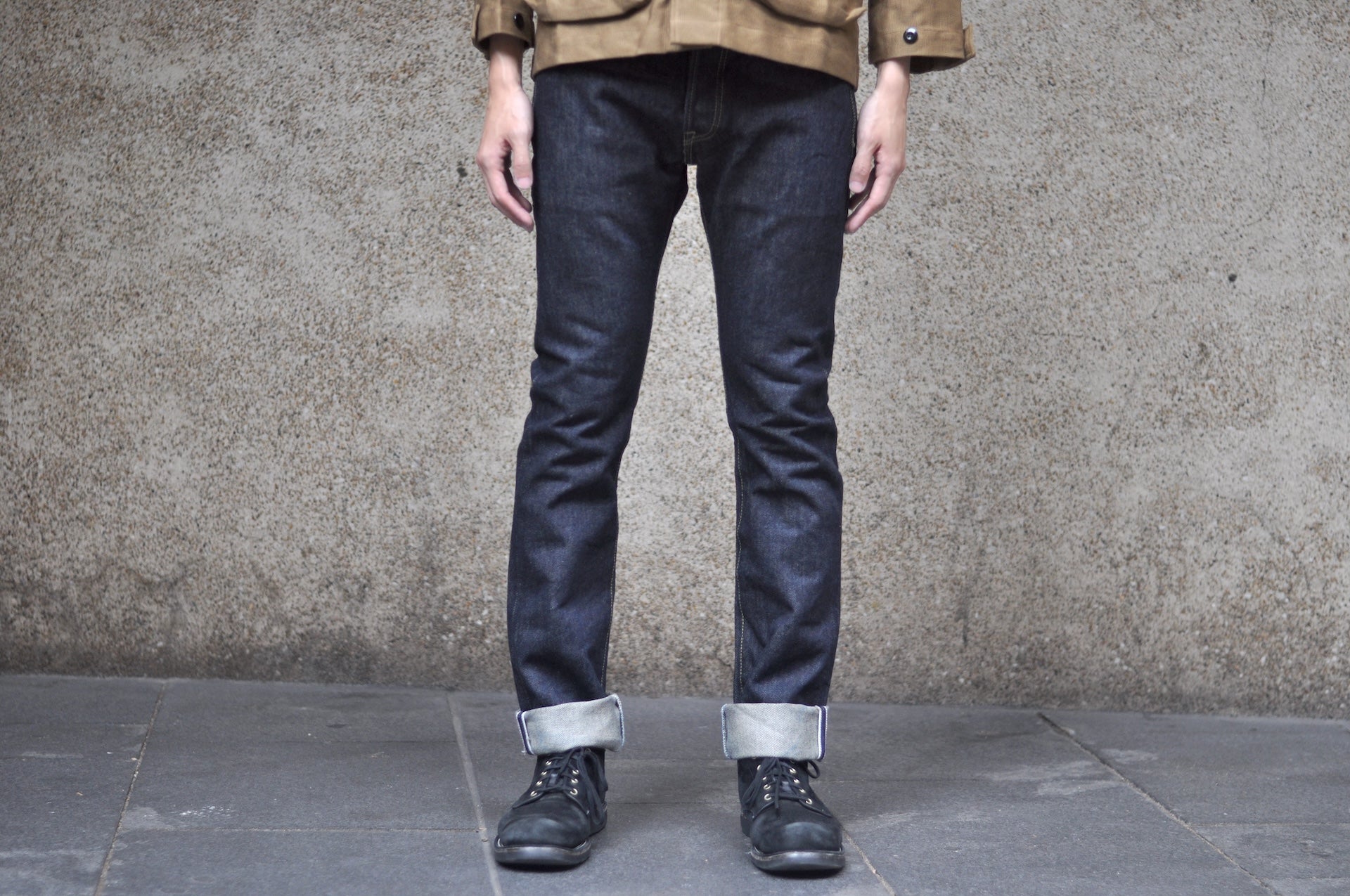 Iron Heart 555S-21oz Denim (Slim Tapered Fit)