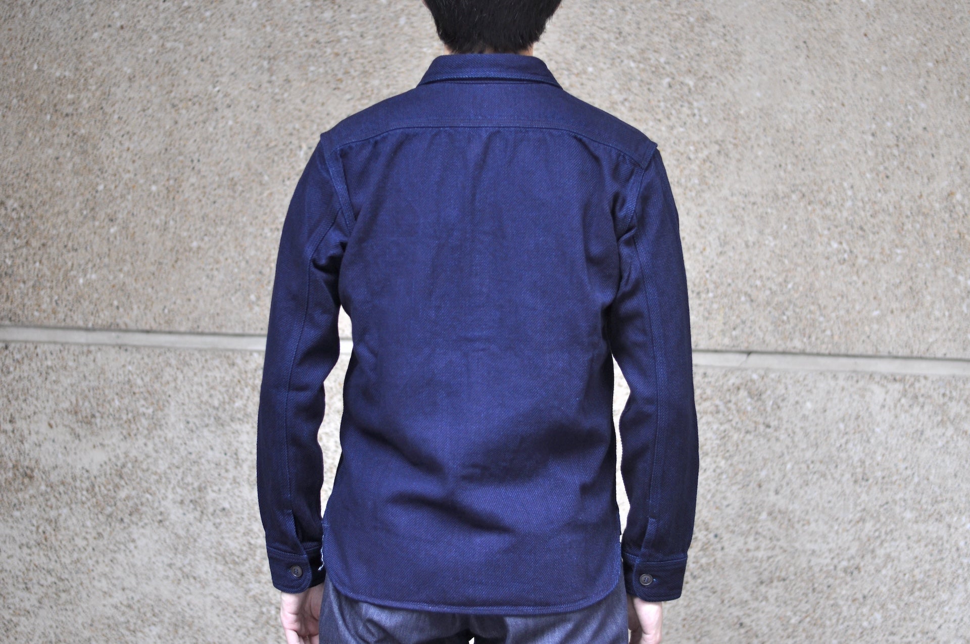 Momotaro 14oz Indigo Dyed Dobby Jacketed Shirt