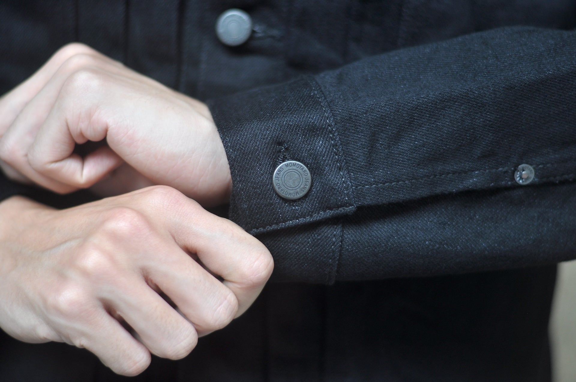 MOMOTARO JEANS 15.7oz "New Classic GTB" Iconic Type 2 Denim Jacket (Black)