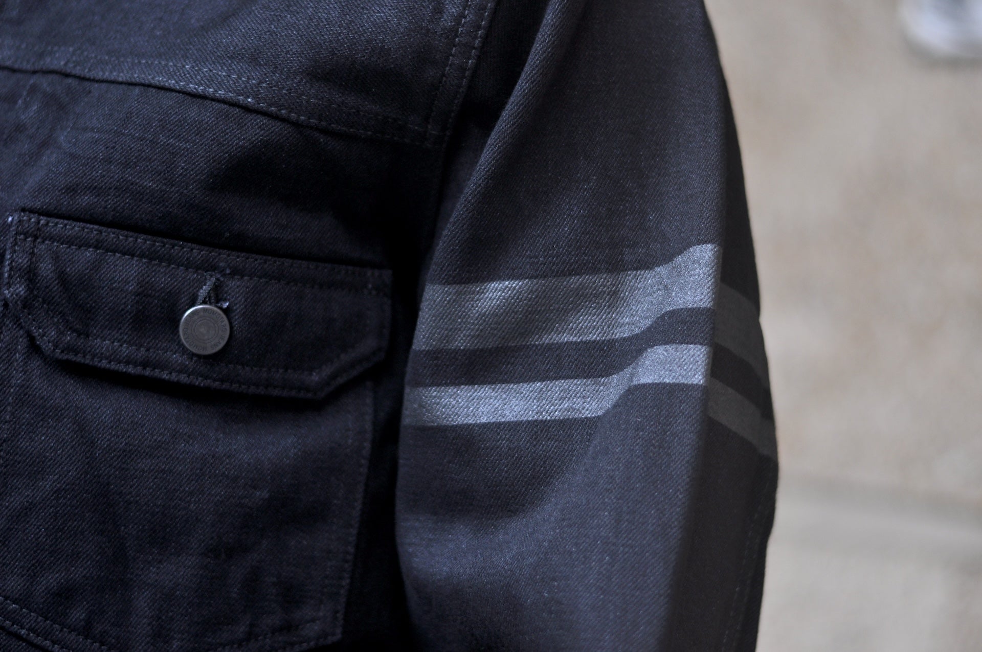 MOMOTARO JEANS 15.7oz "New Classic GTB" Iconic Type 2 Denim Jacket (Black)