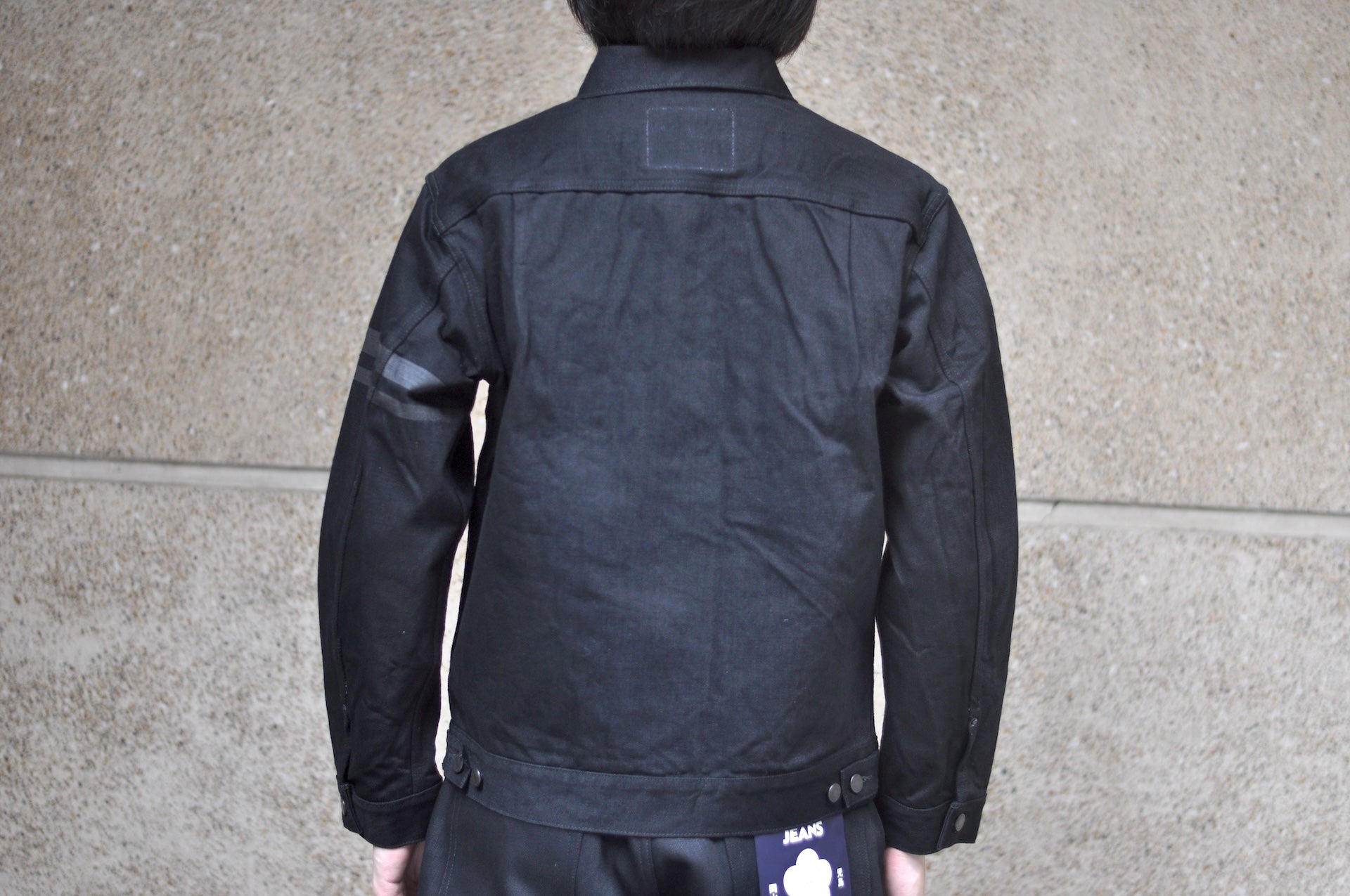 MOMOTARO JEANS 15.7oz "New Classic GTB" Iconic Type 2 Denim Jacket (Black)