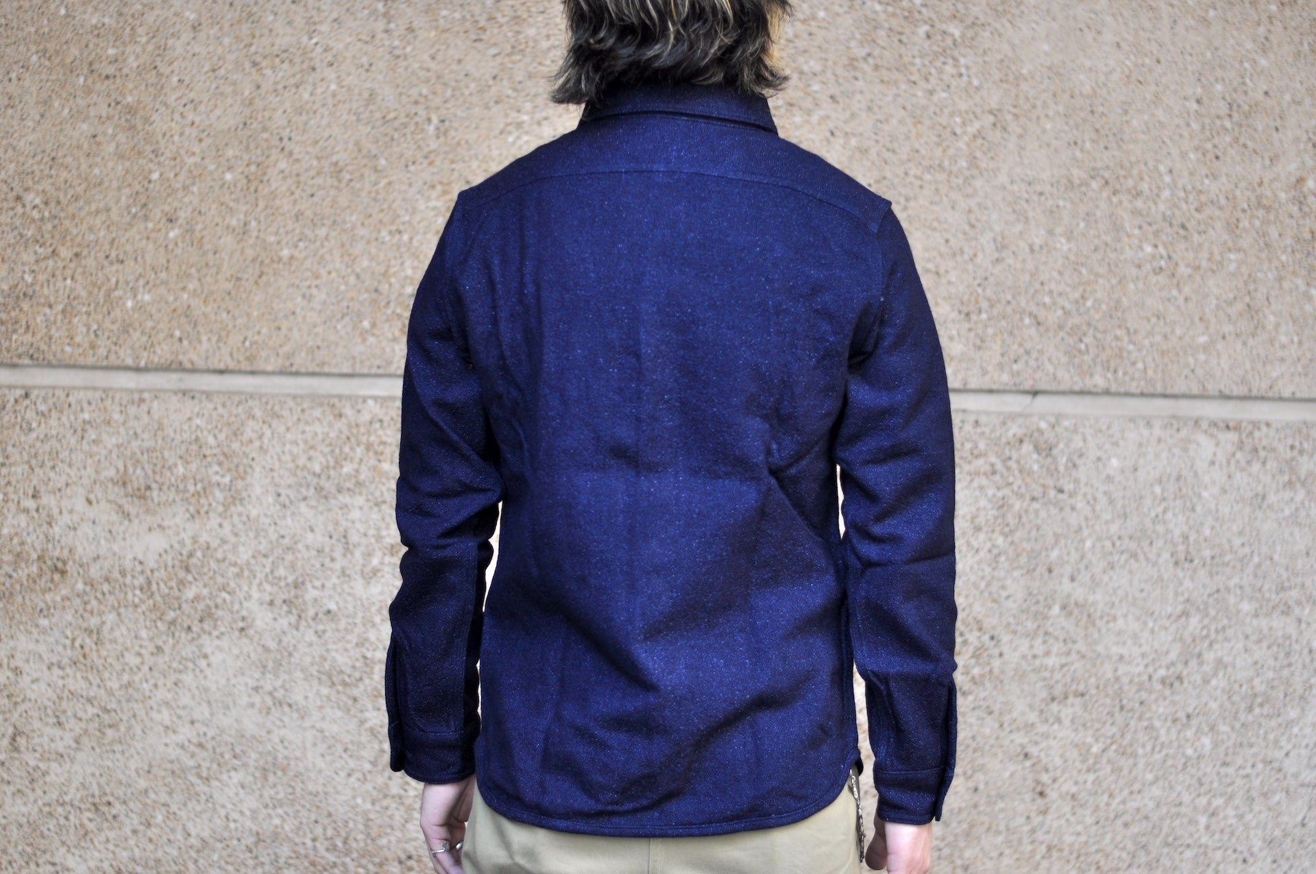 UES 15.5oz Ultra-Heavyweight Flannel Utility Workshirt (Indigo)