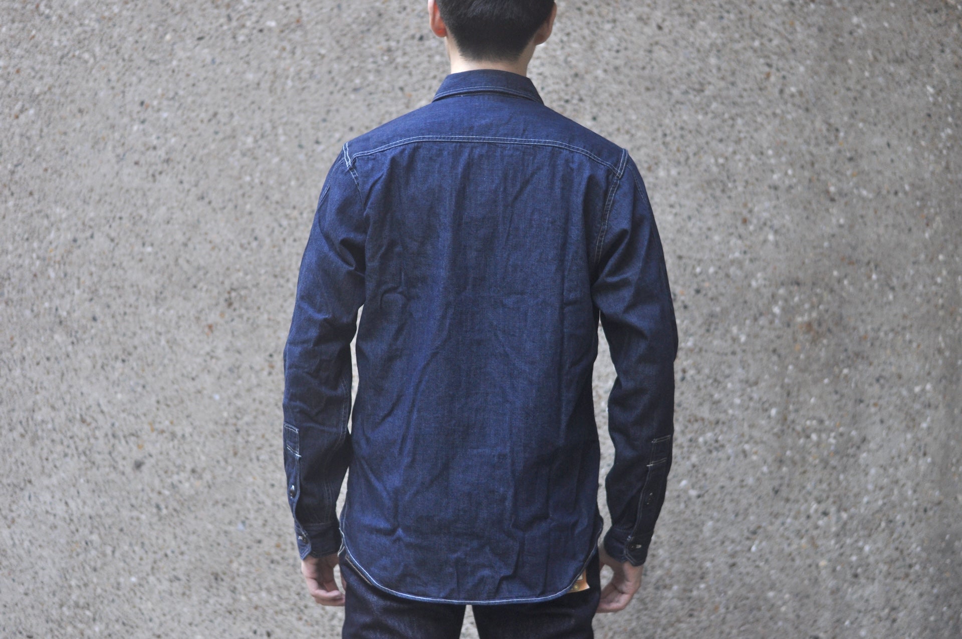 Freewheelers 8.5oz Indigo Denim “Birner” Mechanic Shirt