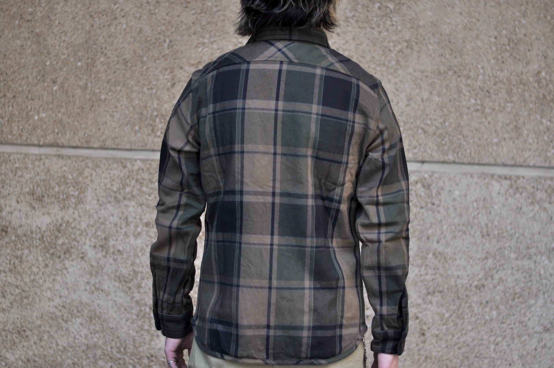 UES 15.5oz Ultra-Heavyweight Flannel Utility Workshirt (Drywood Brown)