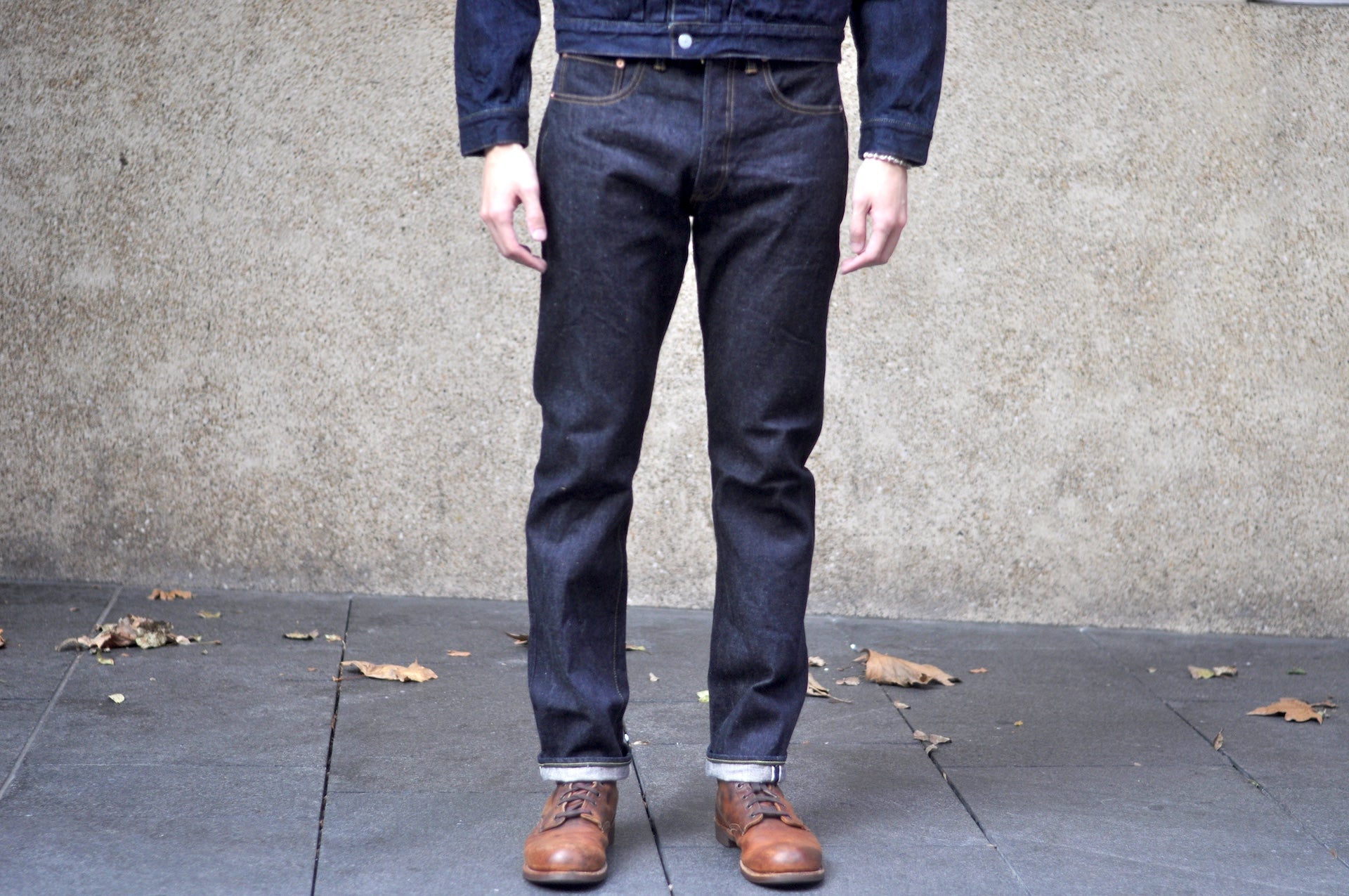 RAGGY CLOTHING 14oz Indigo Dyed “Mild-Nep” Z01XX Denim (Modern Straight fit)
