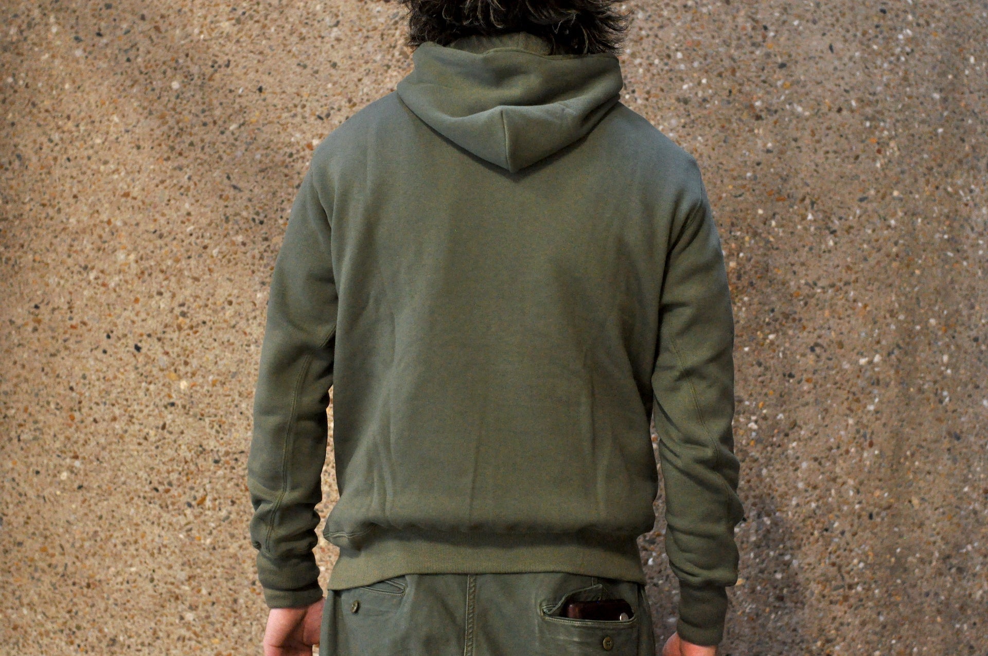 Warehouse Lot.450 10oz Loopwheeled Pull Over (Olive)