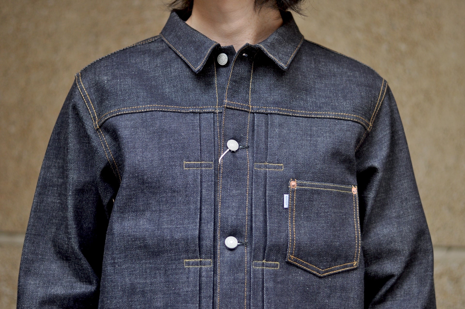 Omoto Denim 15.5oz Indigo Dyed "O-CLASSICO" War-Mode Type 1 Denim Jacket