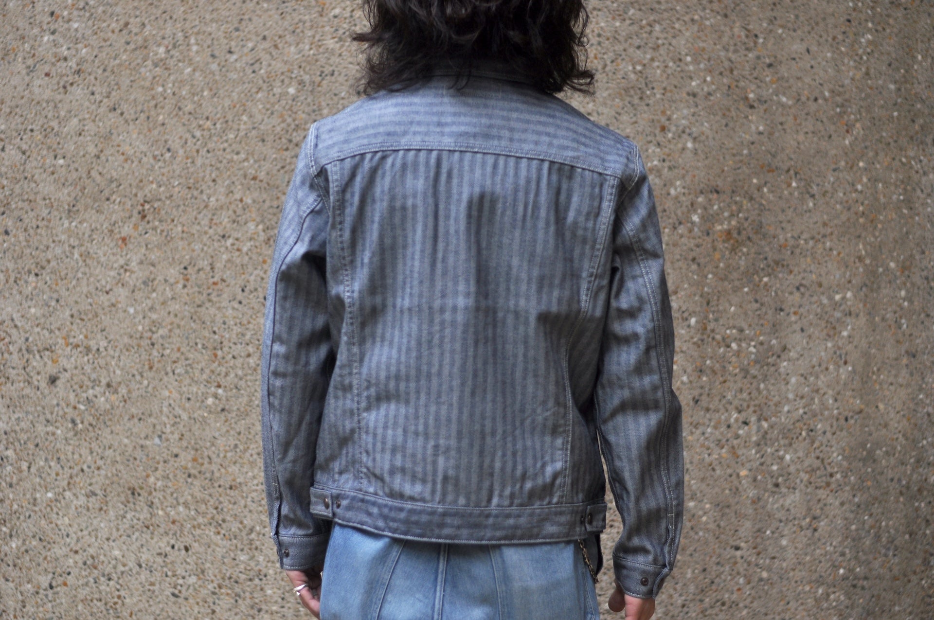 Iron Heart 10.5oz HBT Mechanic Work Jacket (Indigo)