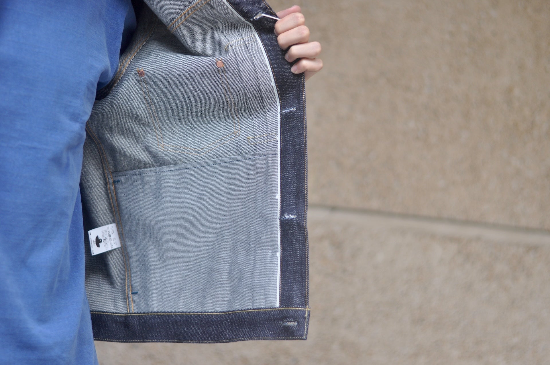 Omoto Denim 15.5oz Indigo Dyed "O-CLASSICO" War-Mode Type 1 Denim Jacket