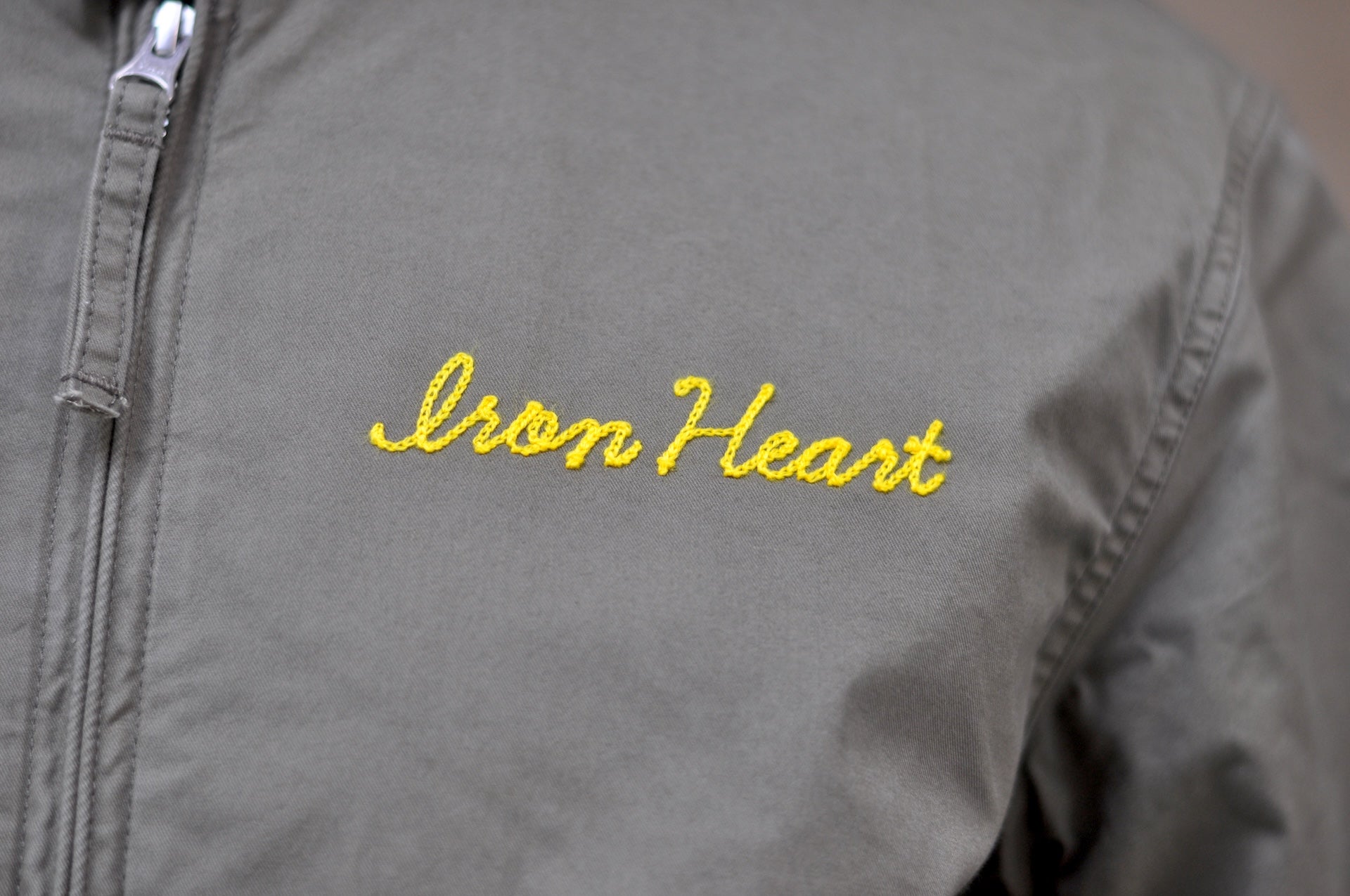 Iron Heart “All-Season” Cotton Serge Drizzler Jacket (OD Green)