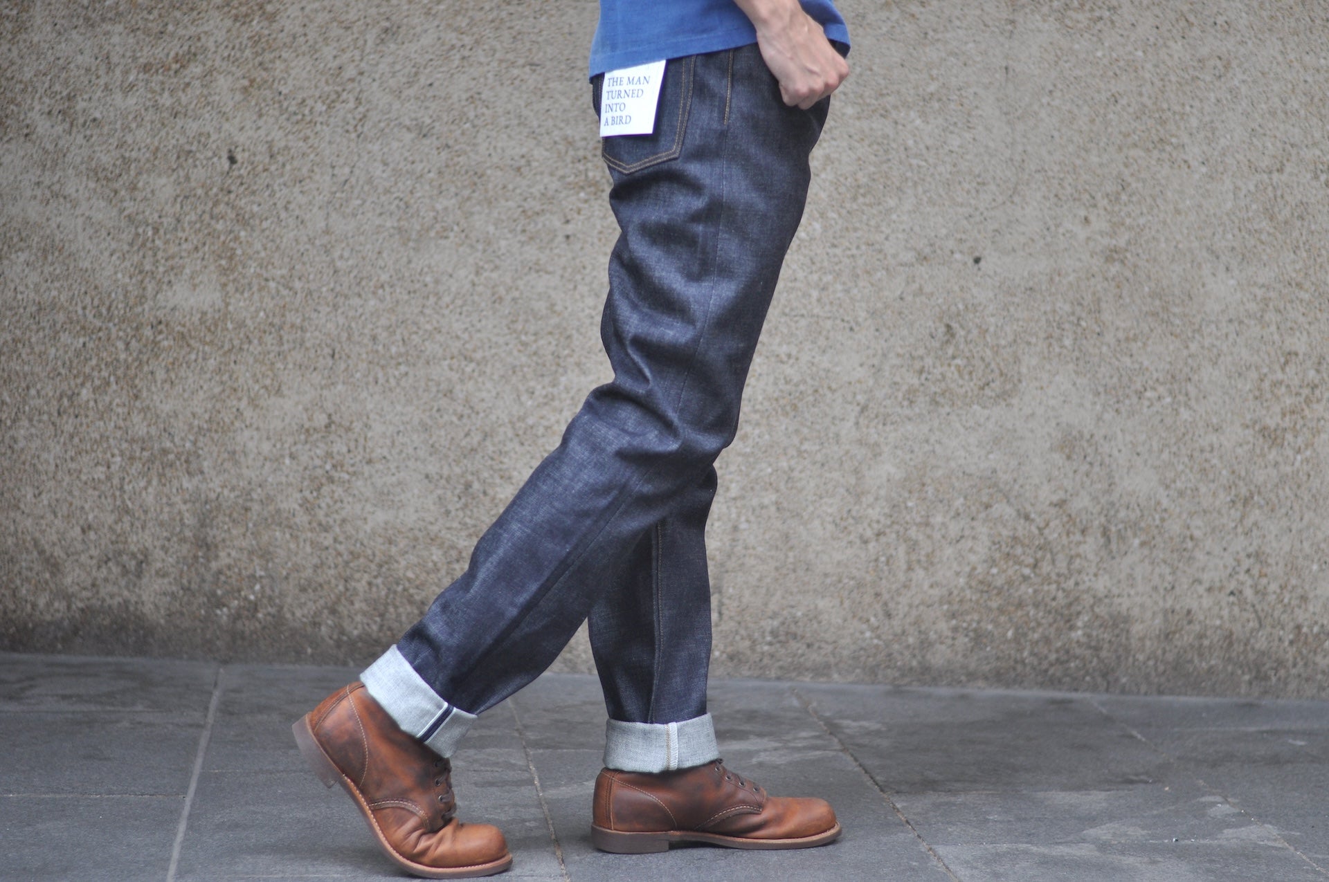 Omoto Denim 15.5oz Indigo Dyed "O-CLASSICO" 0416 Denim (Relaxed Tapered fit)