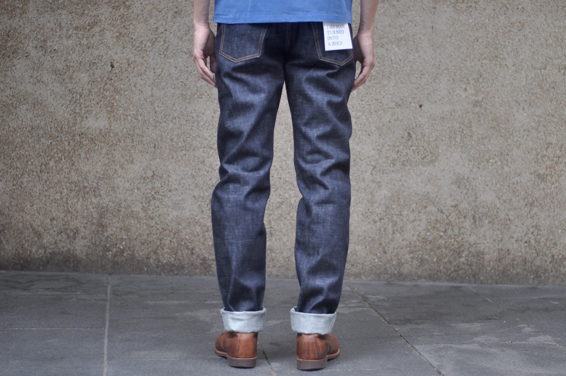 Omoto Denim 15.5oz Indigo Dyed "O-CLASSICO" 0416 Denim (Relaxed Tapered fit)