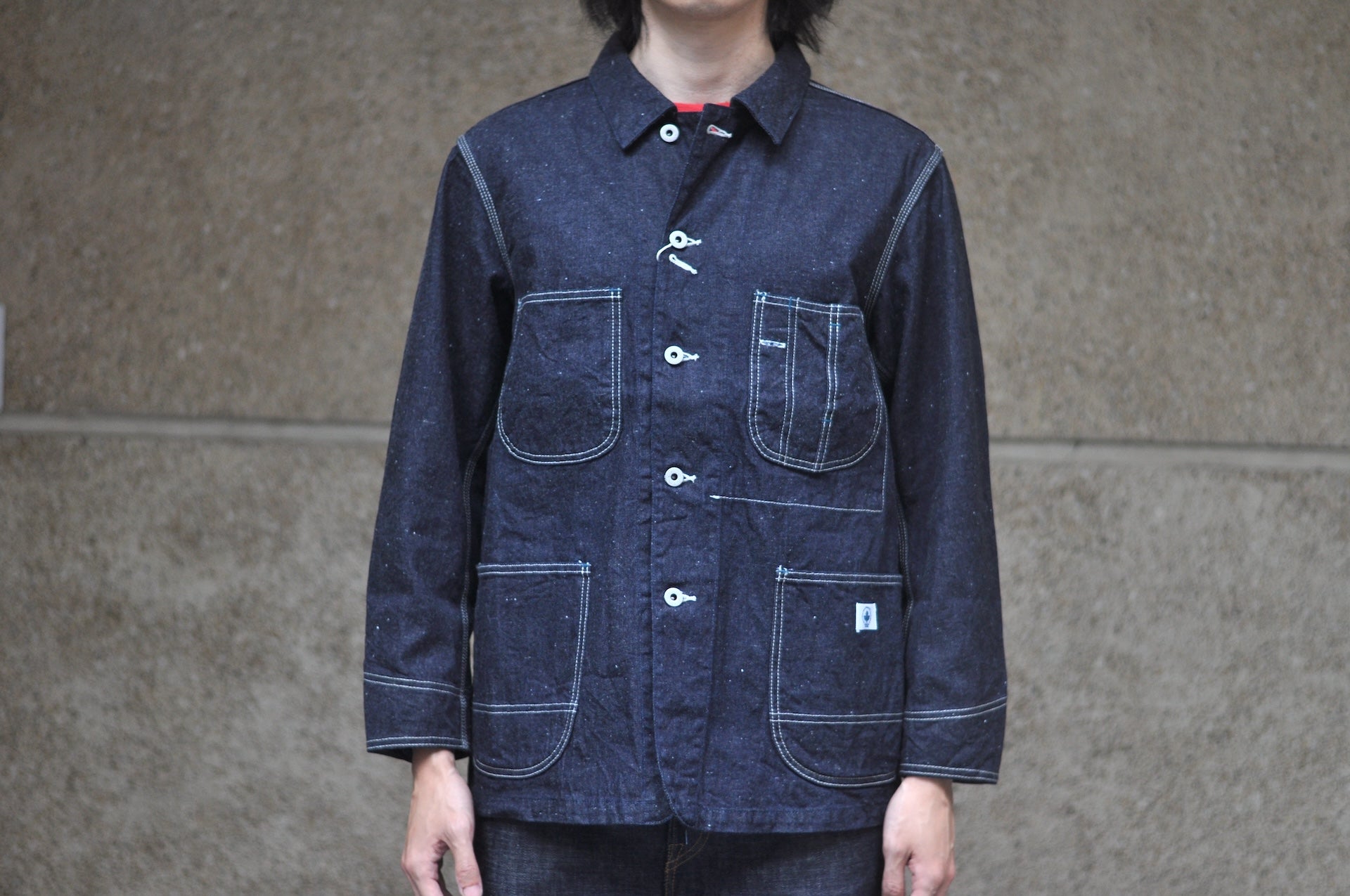 Omoto Denim 11.5oz Indigo Dyed Nep Denim 30s Coverall