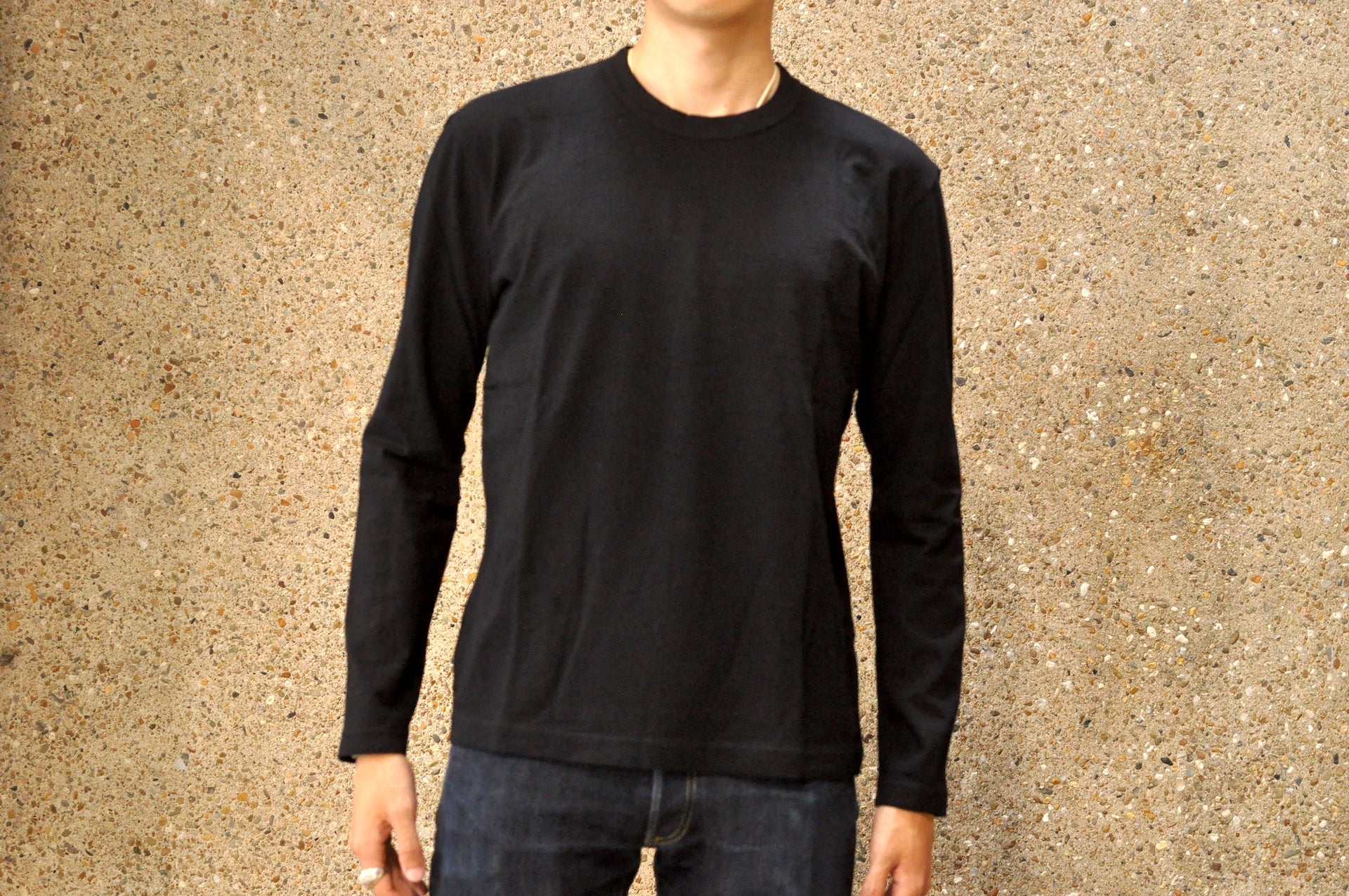 ★OY★PIGMENT BLUE PATCH T-BLACK★正規品/韓国直送料込 Pure Blue Japan 6.5oz 
