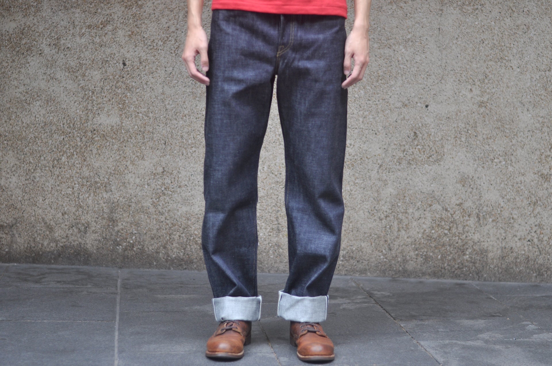 Omoto Denim 15.5oz Indigo Dyed "O-CLASSICO" 0816 Denim (Loose fit)