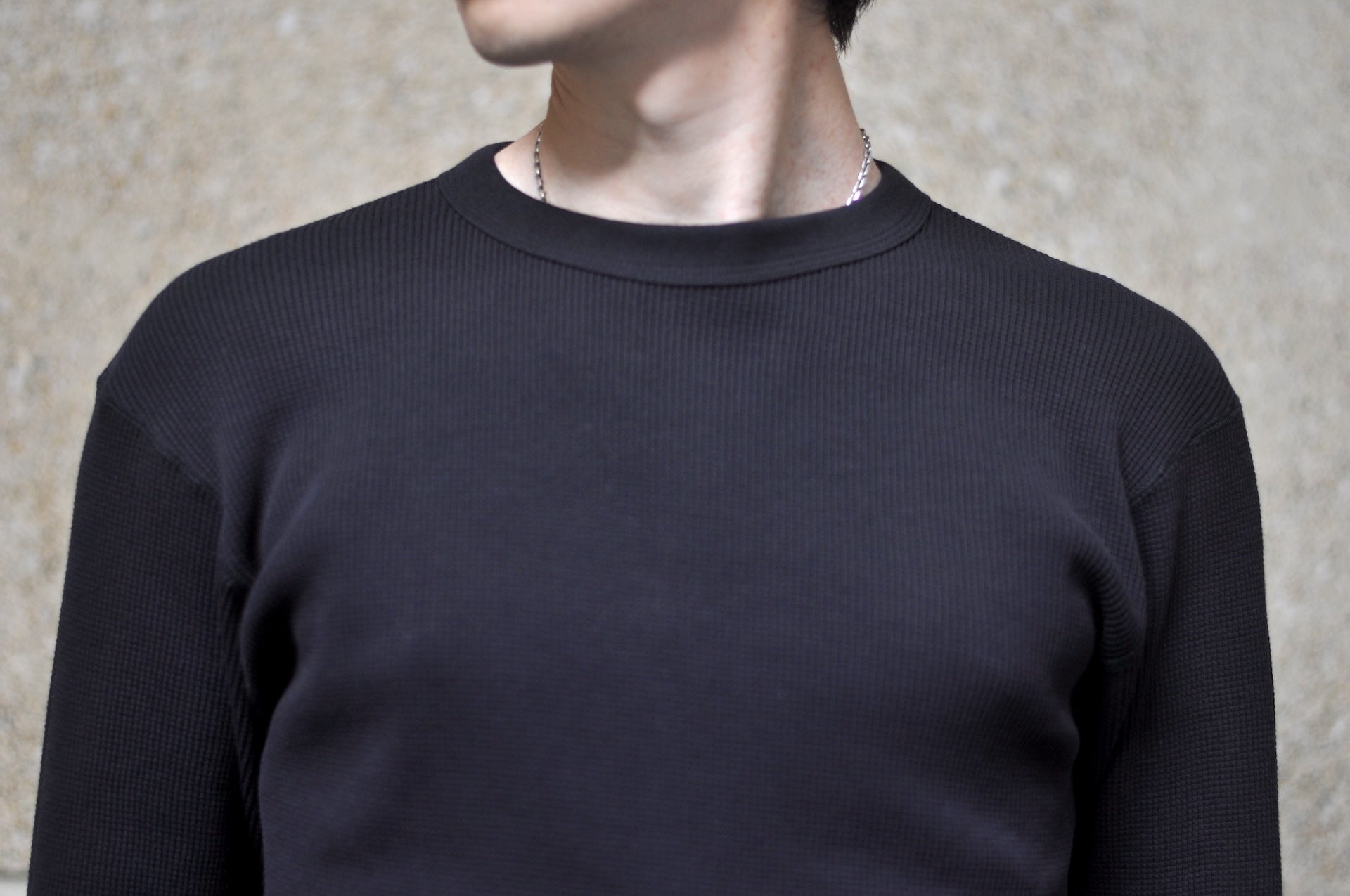 Freewheelers "Crew Neck" L/S Thermal (Black)