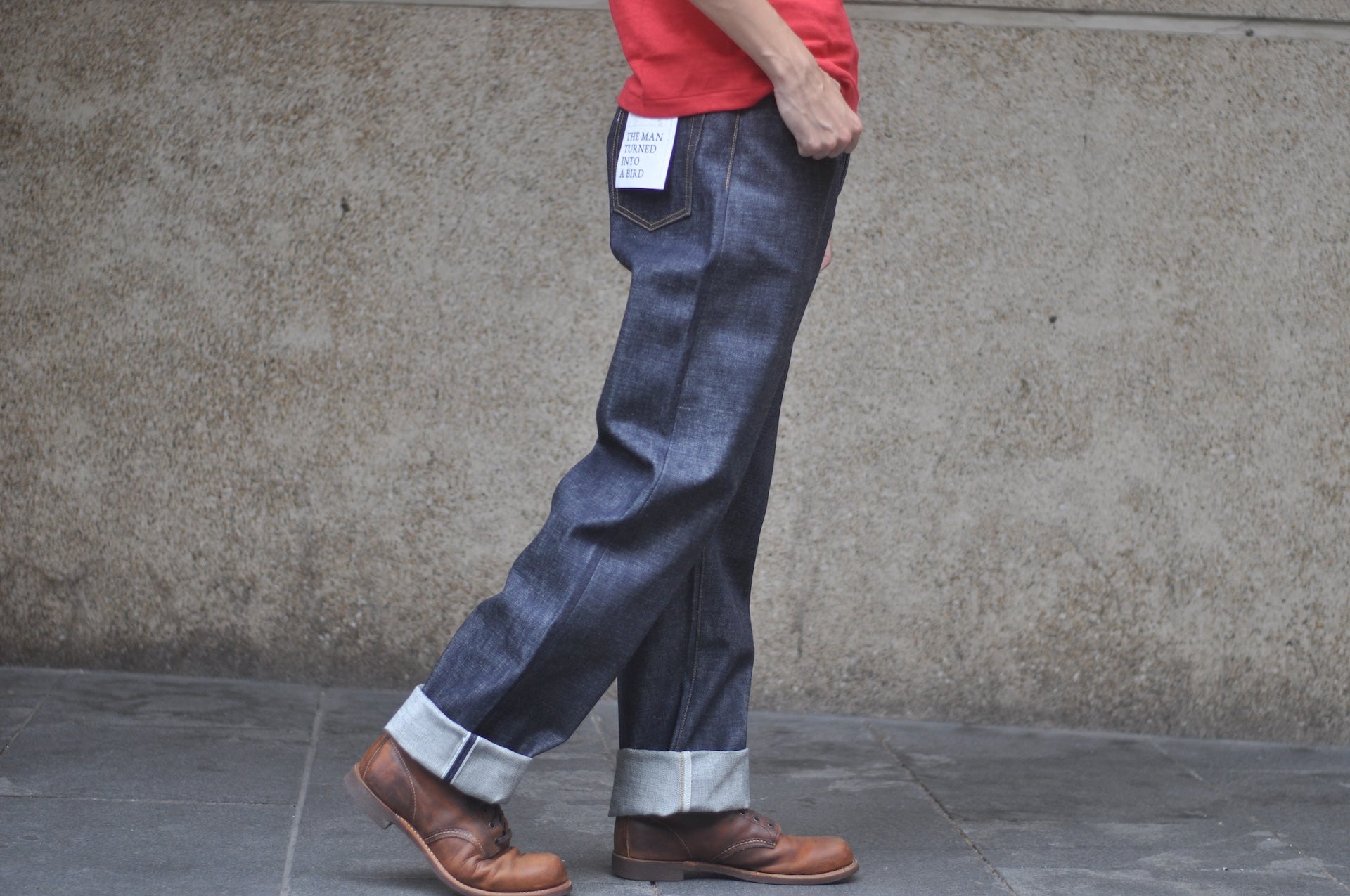 Omoto Denim 15.5oz Indigo Dyed "O-CLASSICO" 0816 Denim (Loose fit)