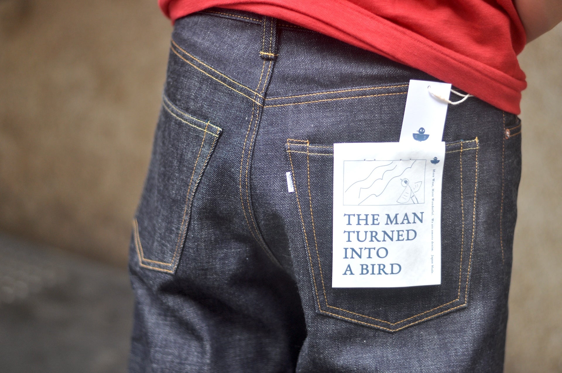 Omoto Denim 15.5oz Indigo Dyed "O-CLASSICO" 0816 Denim (Loose fit)