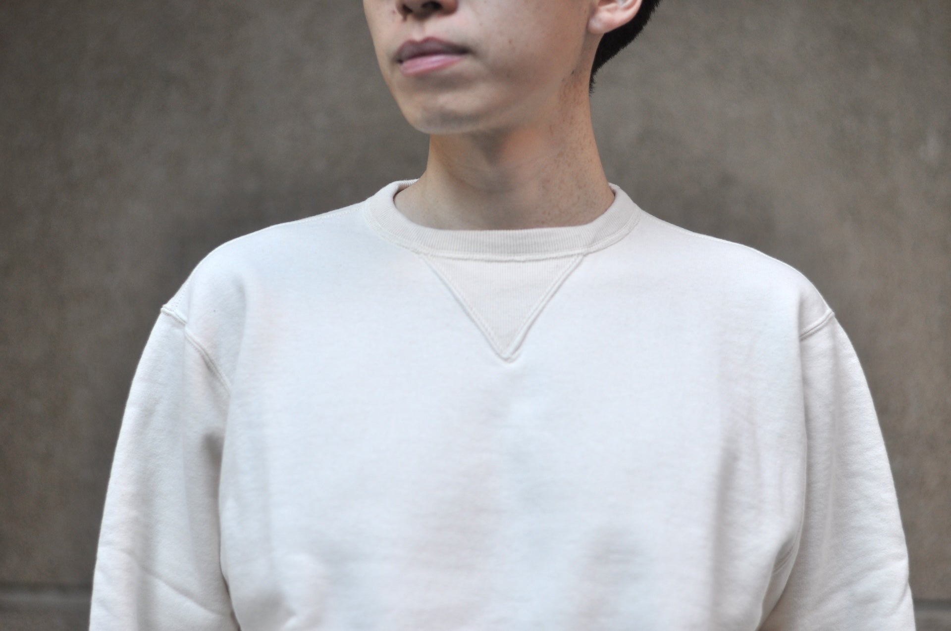 RAGGY CLOTHING 14oz “Pound Cake” Loopwheeled Sweatshirt (Natural)